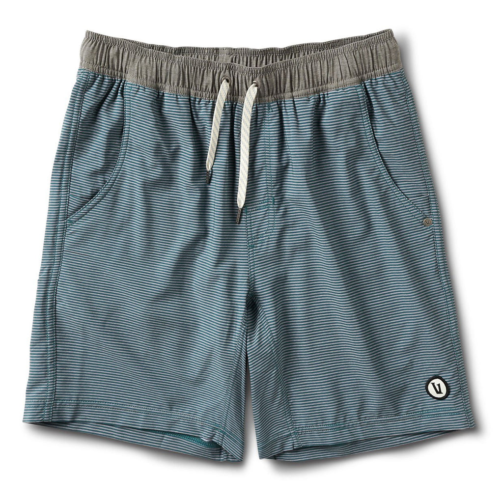 Kore Short Lined 7" | Palm Grey Stripe