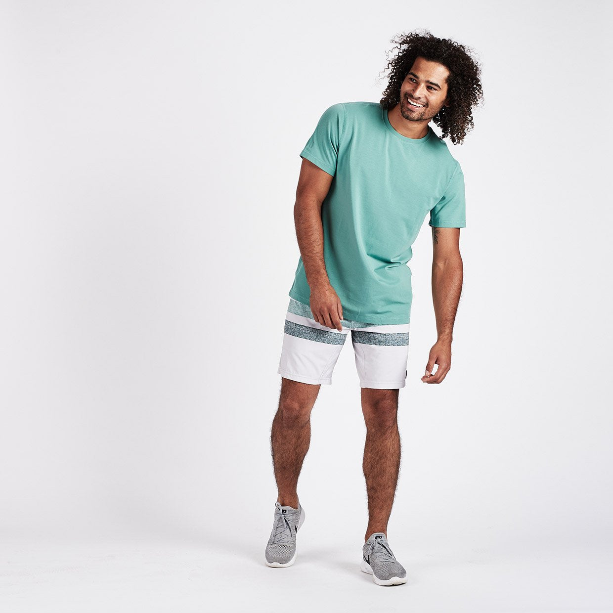 Kore Short Lined 7" | Salt Aloe Texture