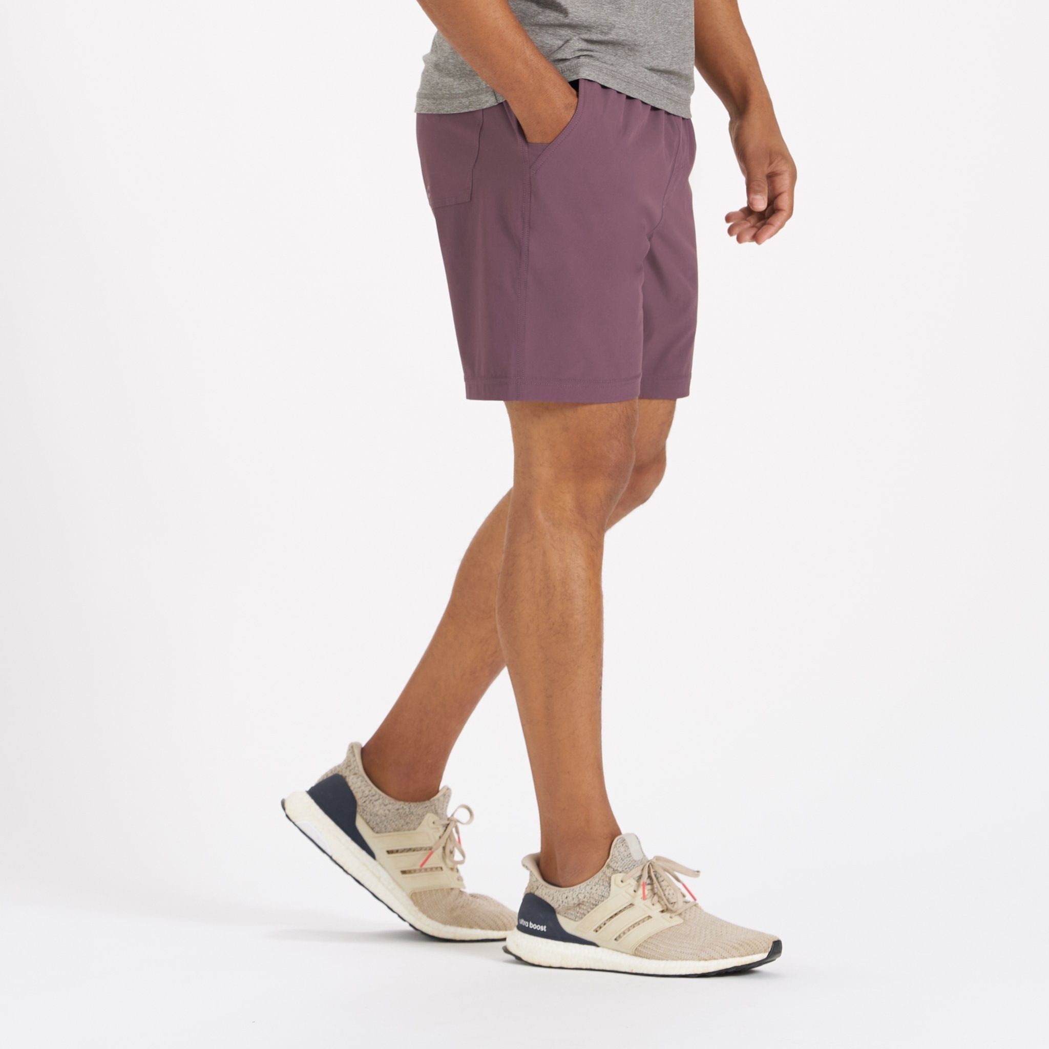 Kore Short Lined 7" | Smoked Plum