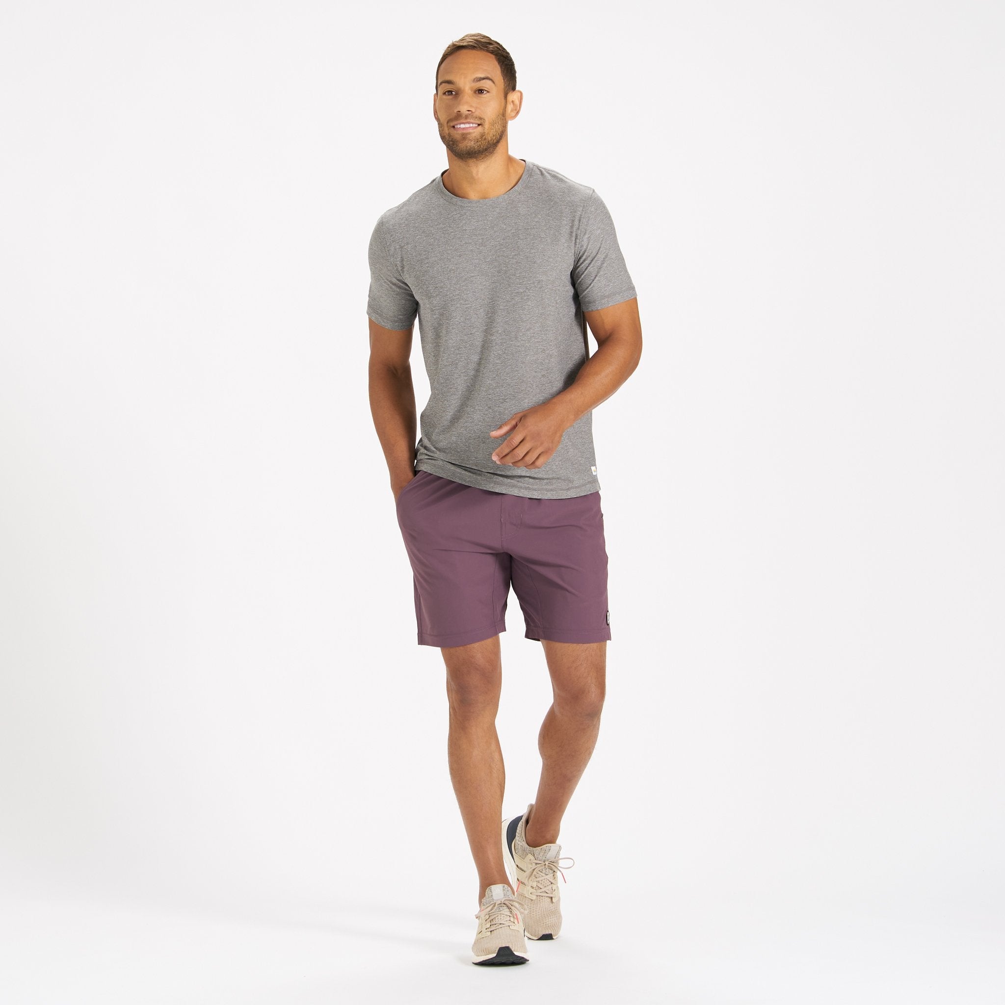 Kore Short Lined 7" | Smoked Plum