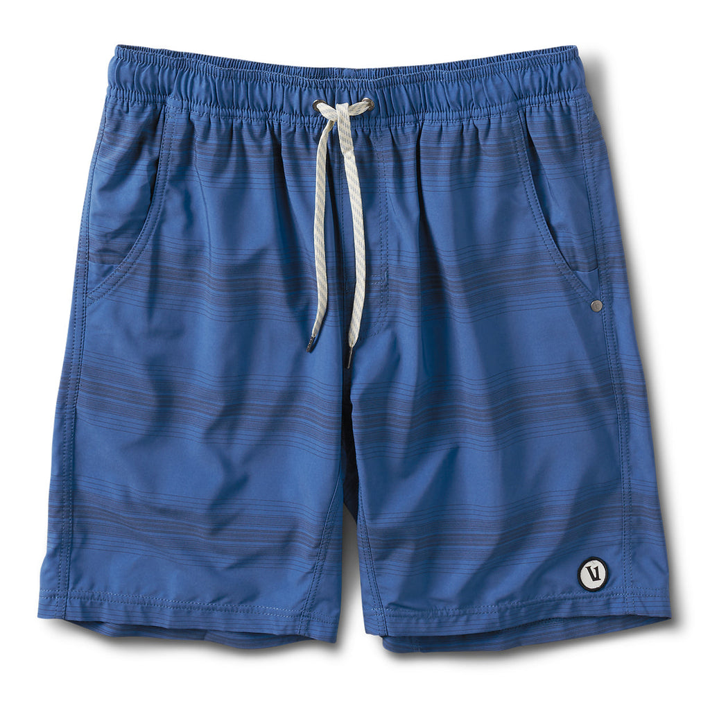 Kore Short Lined 7" | Sea Charcoal Stripe