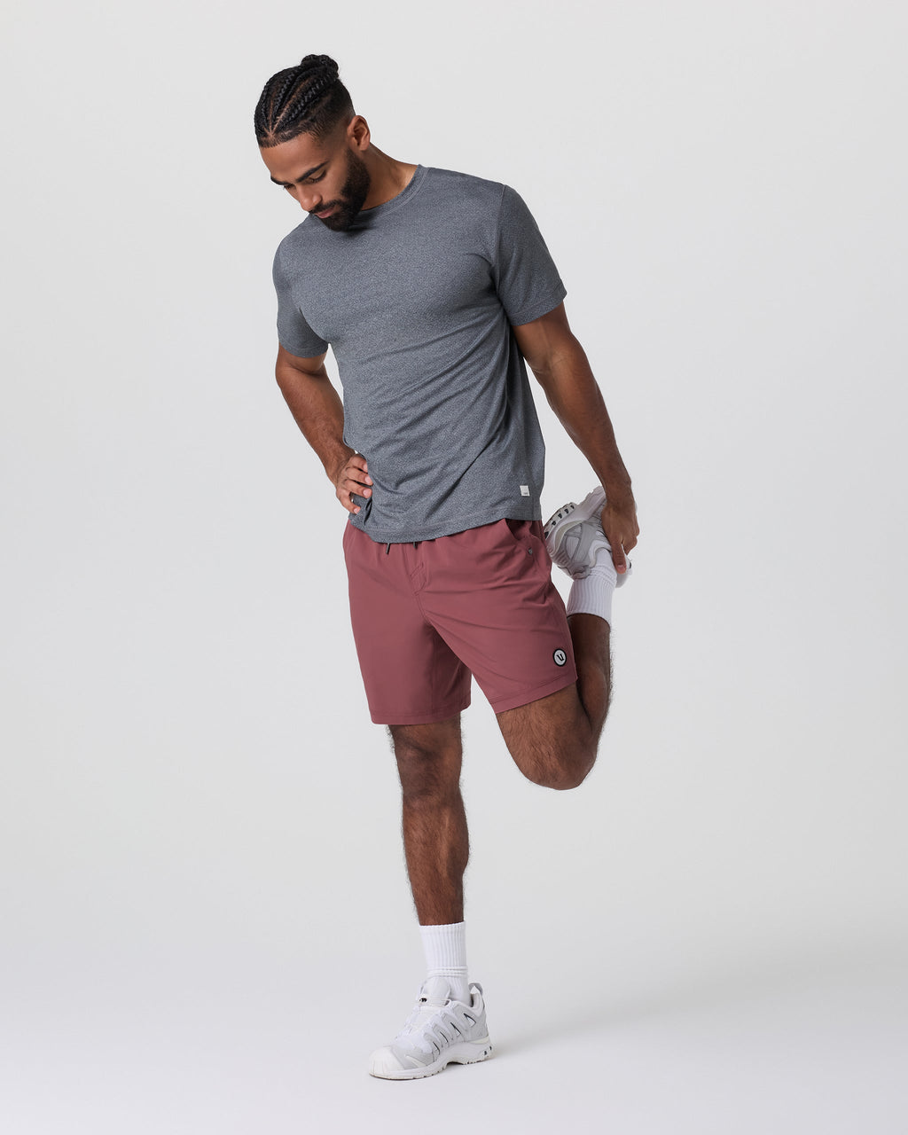 Kore Short Lined 7" | Saltwater Red