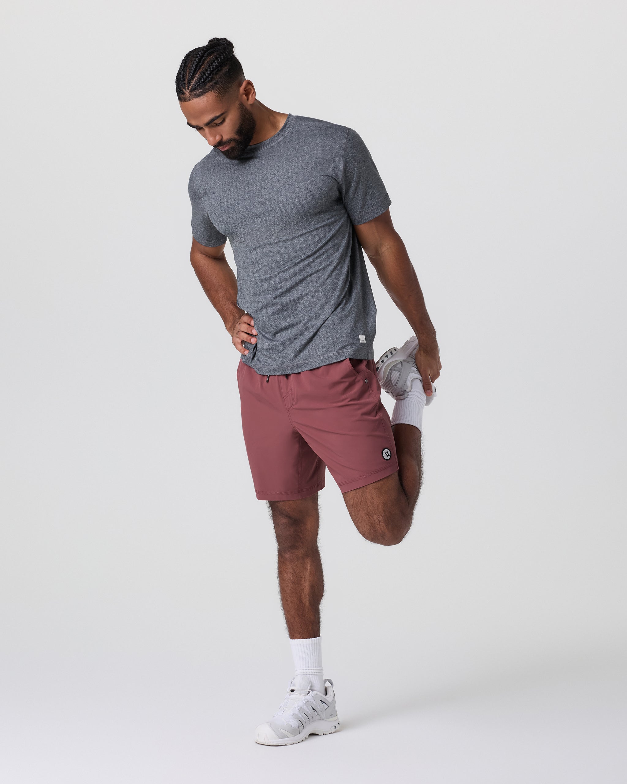 Kore Short Lined 7" | Saltwater Red