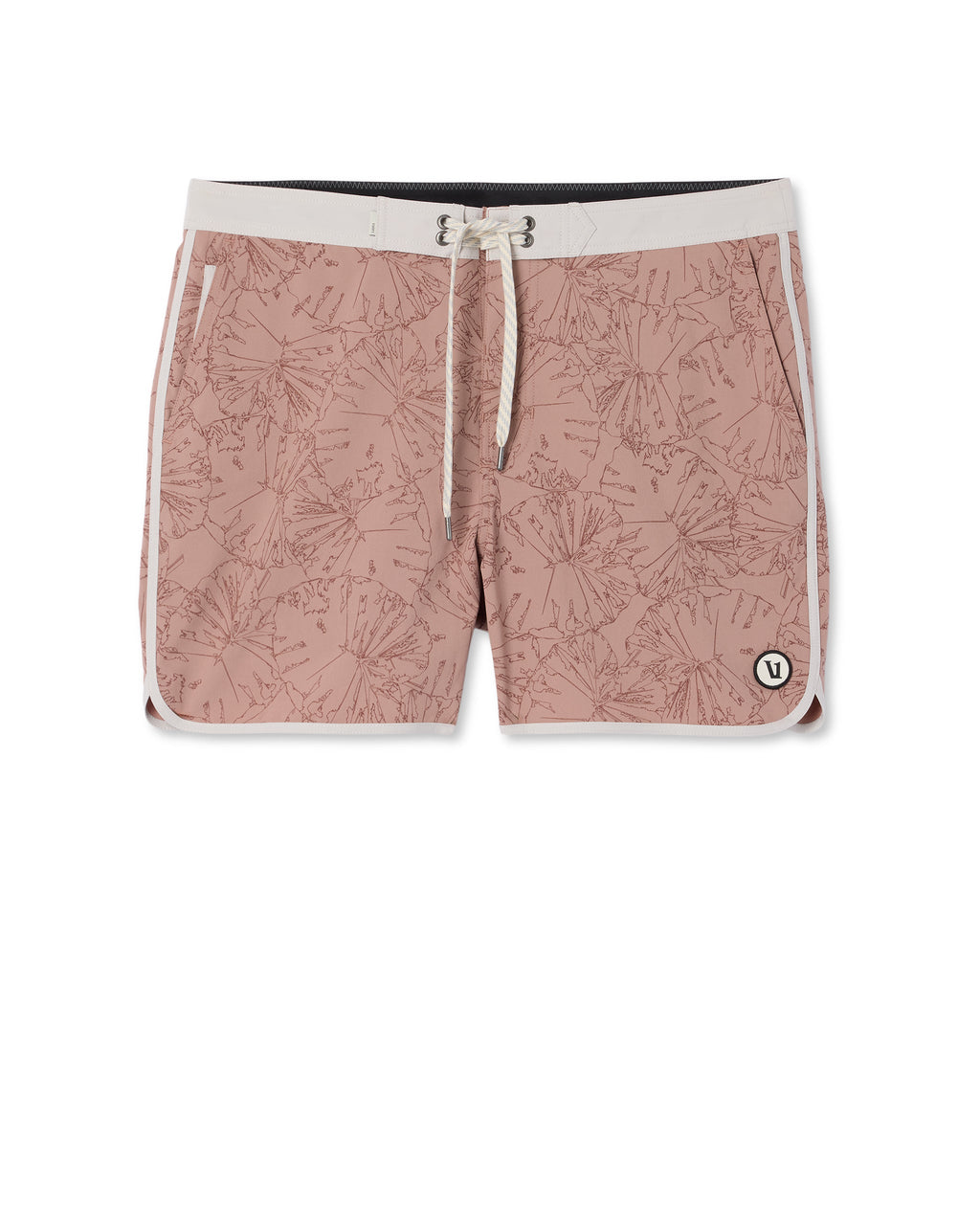 Cruise Boardshort 5" | Zion Rose Water Lily