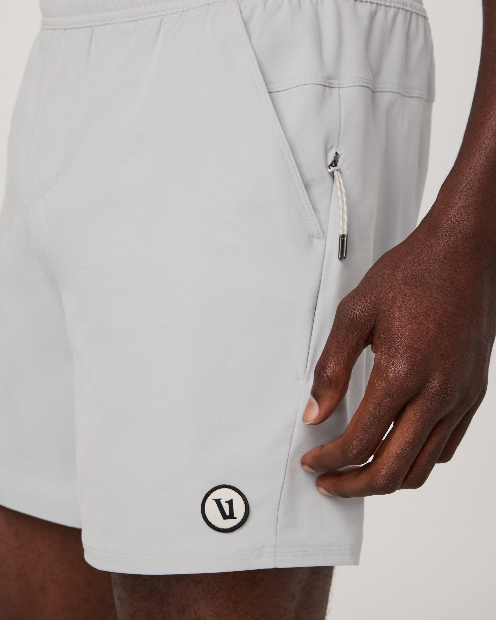 Maverick Volley Short Lined | Sky Grey