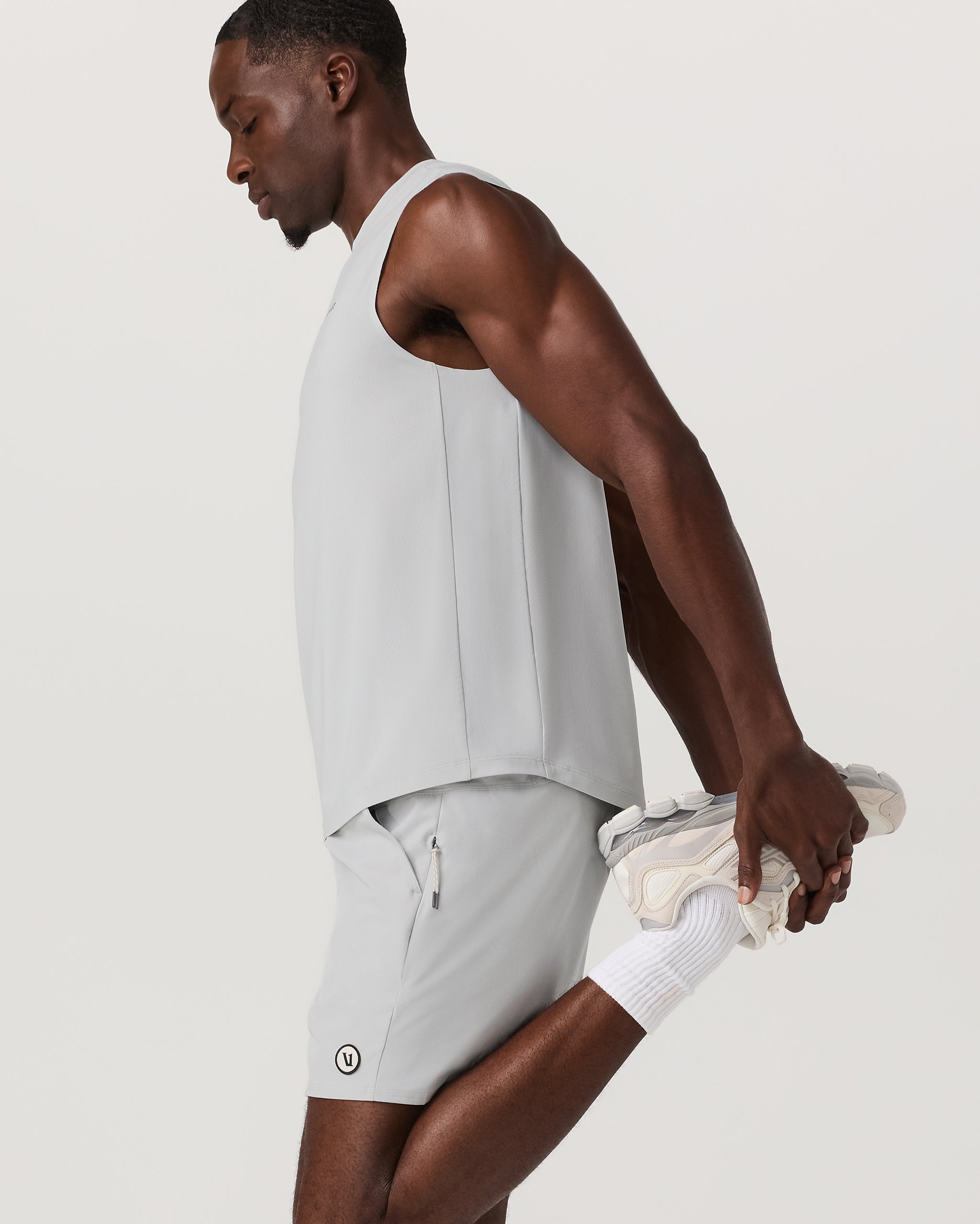 Maverick Volley Short Lined | Sky Grey