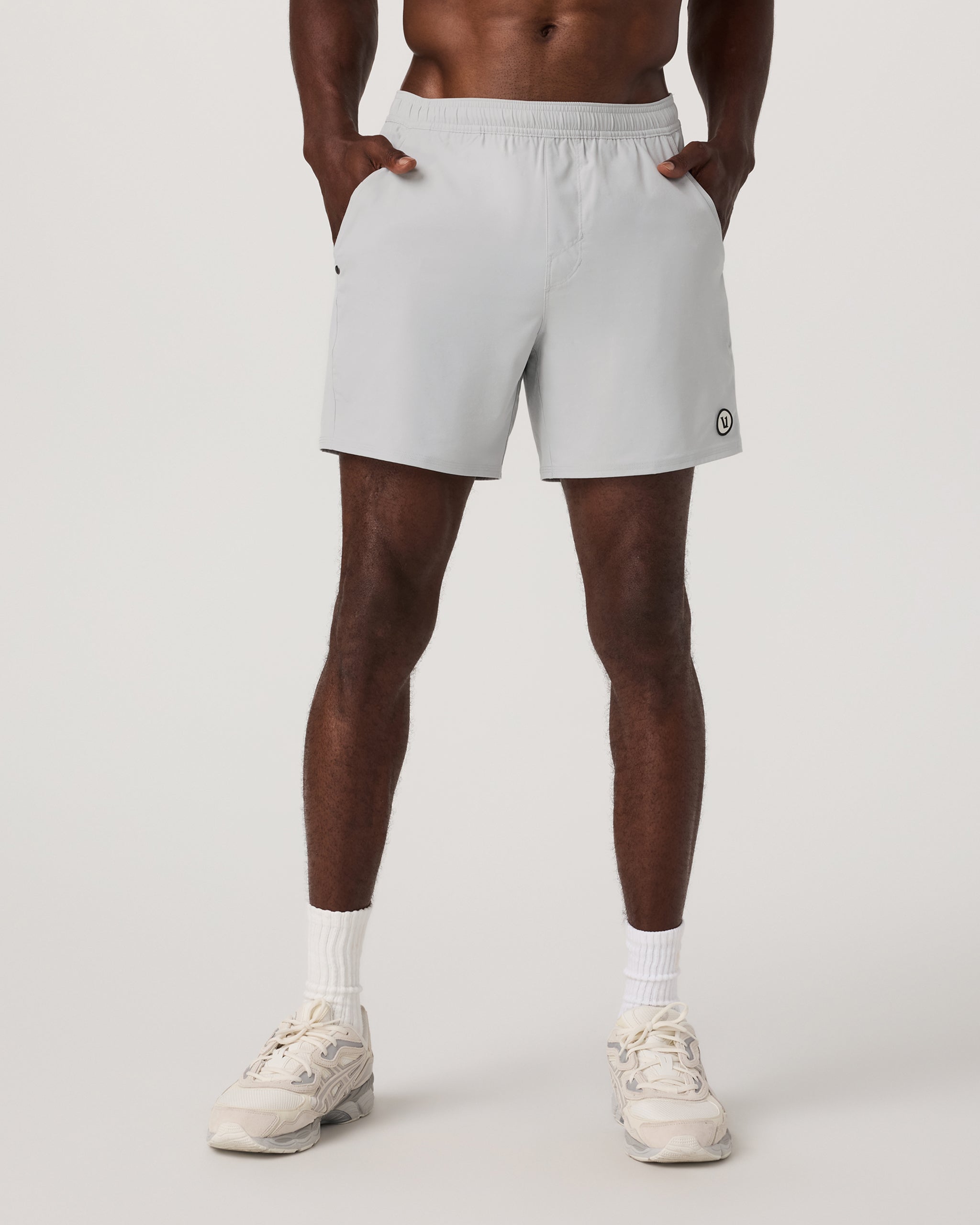 Maverick Volley Short Lined | Sky Grey