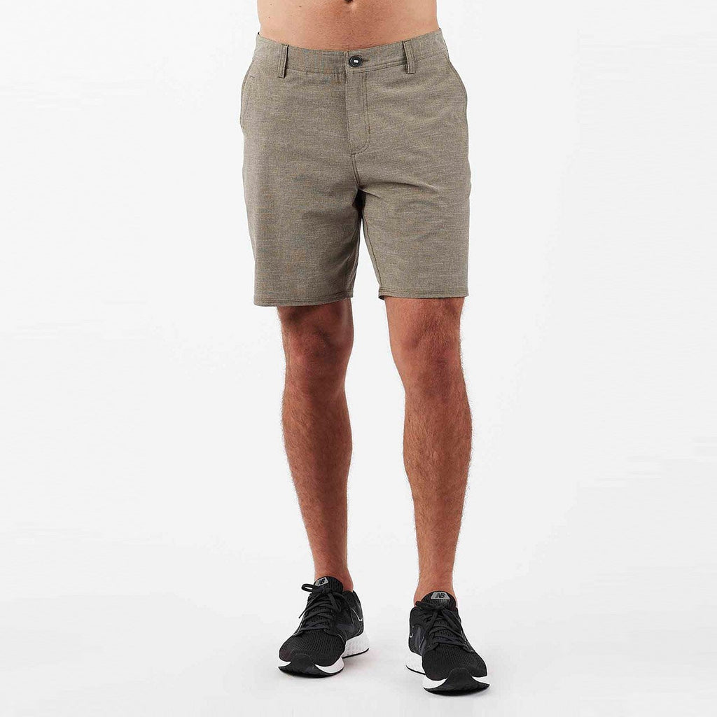 Maldive Short | Olive Textured Stripe