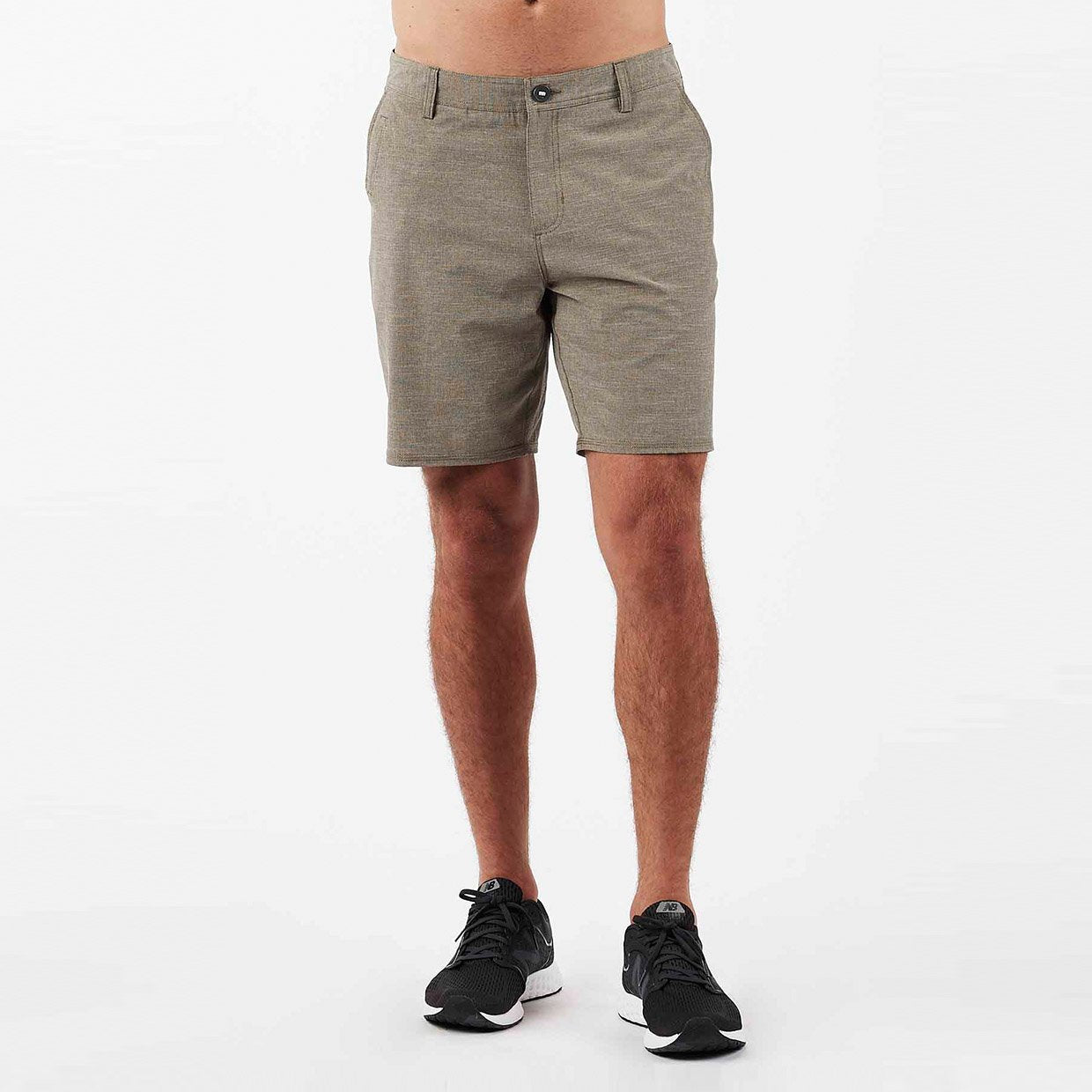 Maldive Short | Olive Textured Stripe
