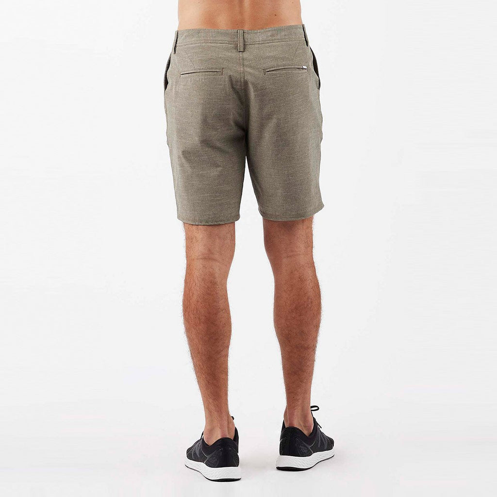 Maldive Short | Olive Textured Stripe