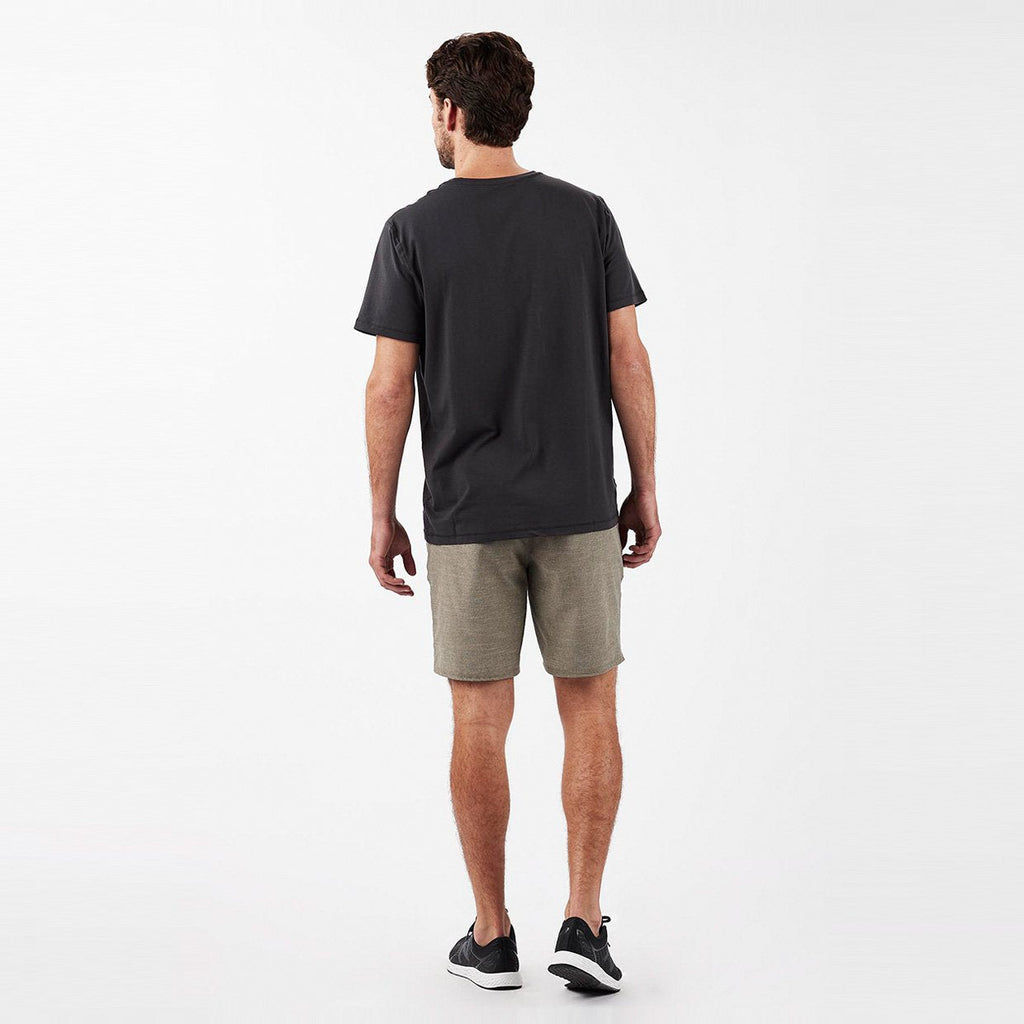 Maldive Short | Olive Textured Stripe