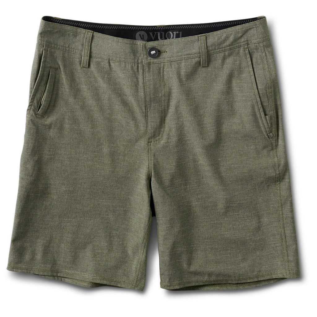 Maldive Short | Olive Textured Stripe