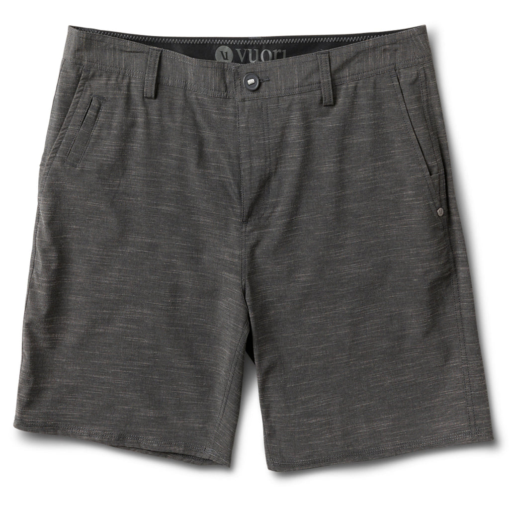 Maldive Short | Black Textured Stripe