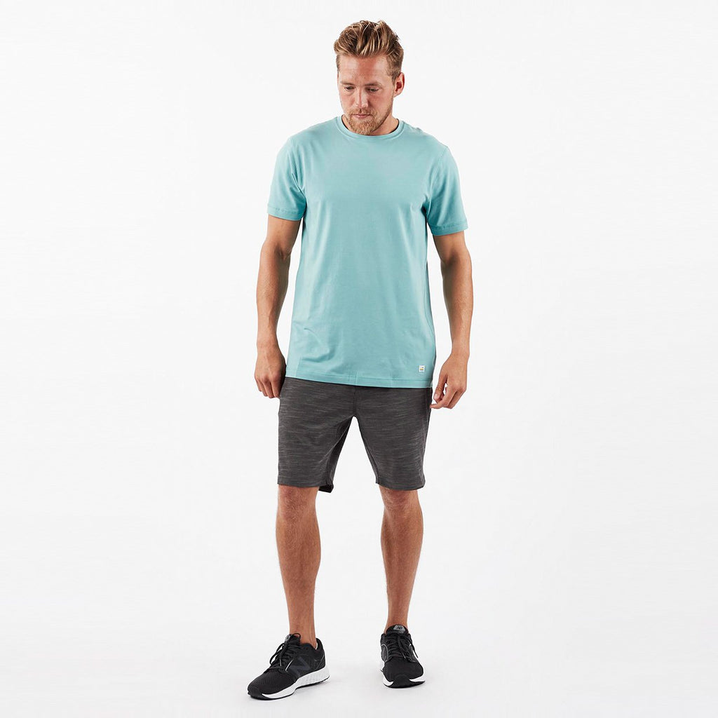 Maldive Short | Black Textured Stripe