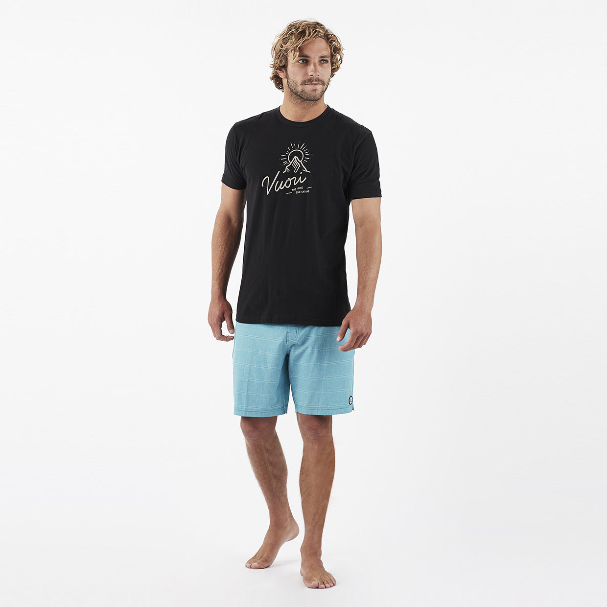 Equator Boardshort | Engineered Tahiti Stripe
