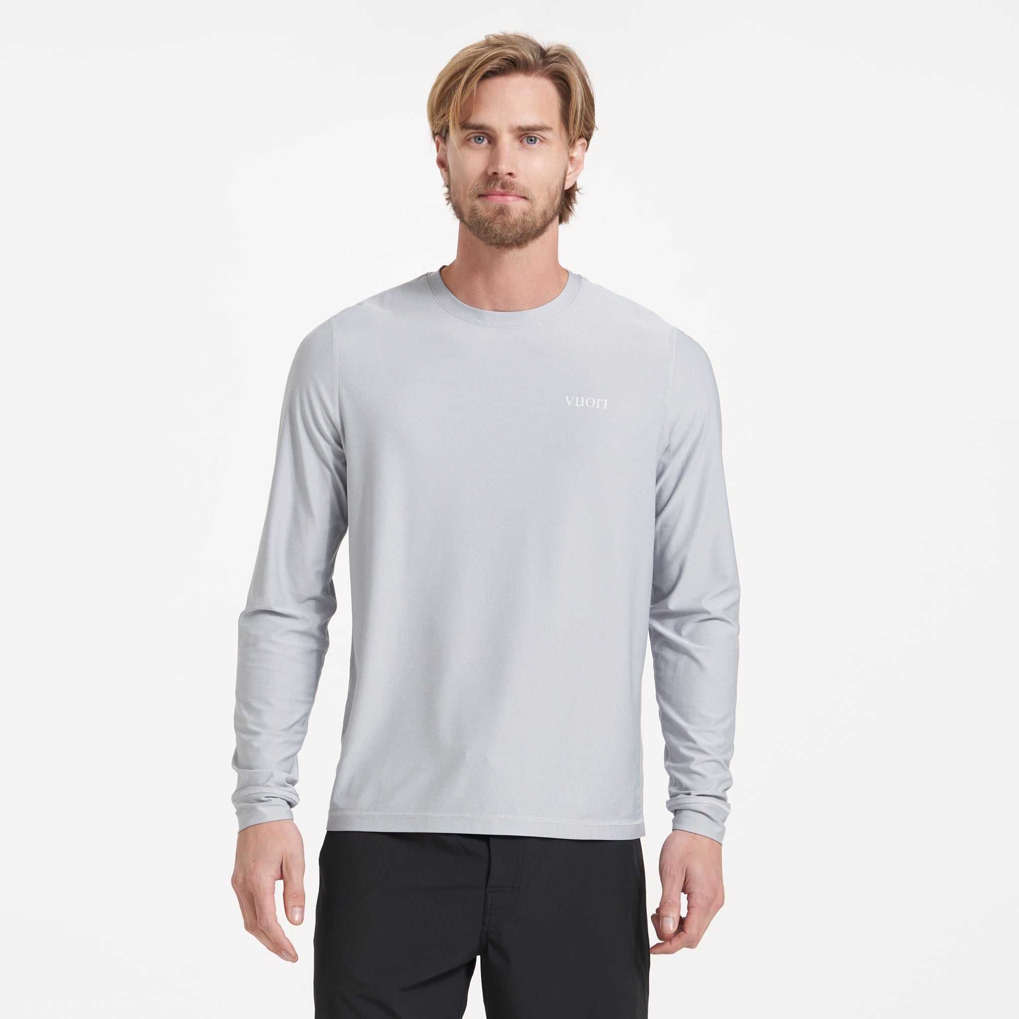 Long-Sleeve Uluwatu 2.0 Water Tee | Platinum Heather