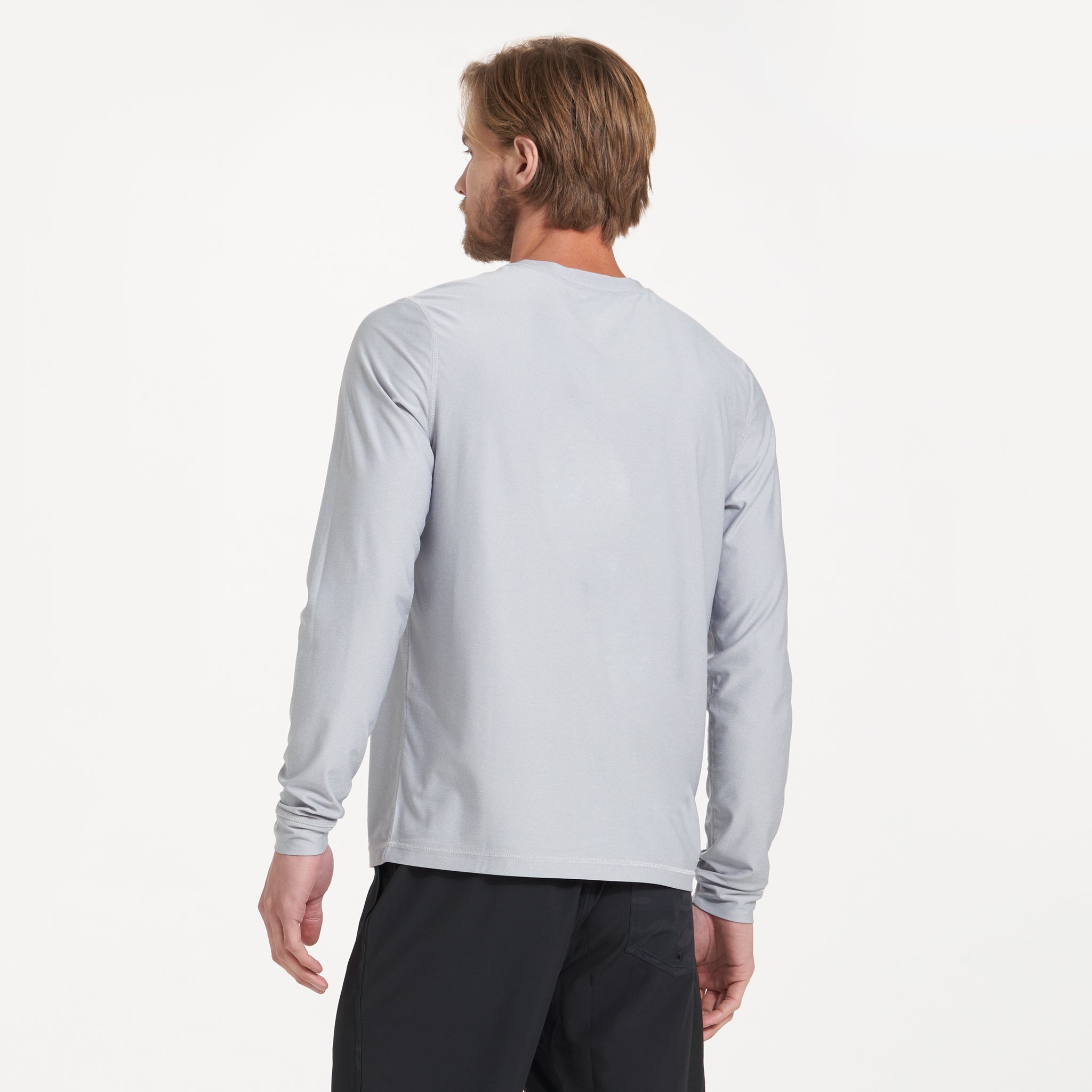 Long-Sleeve Uluwatu 2.0 Water Tee | Platinum Heather