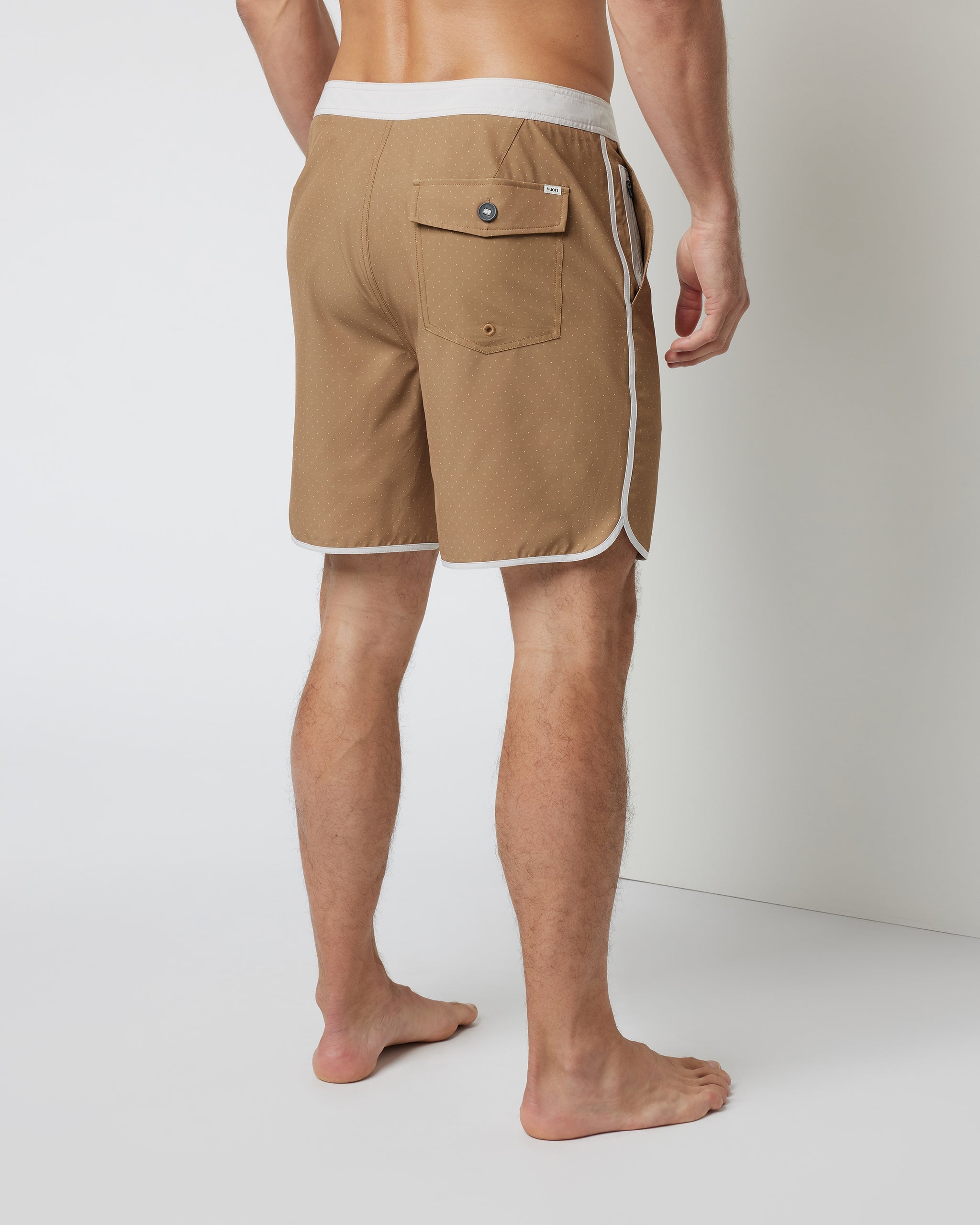 Cruise Boardshort | Bronze Micro Dot