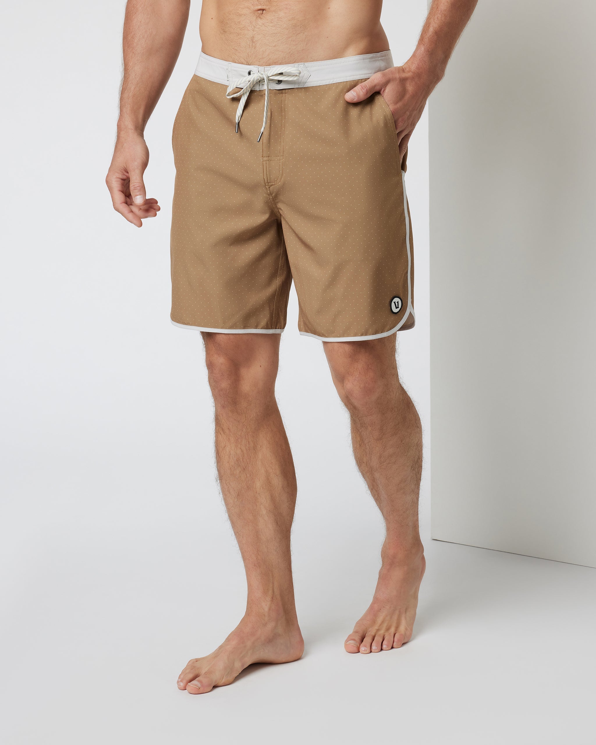Cruise Boardshort | Bronze Micro Dot