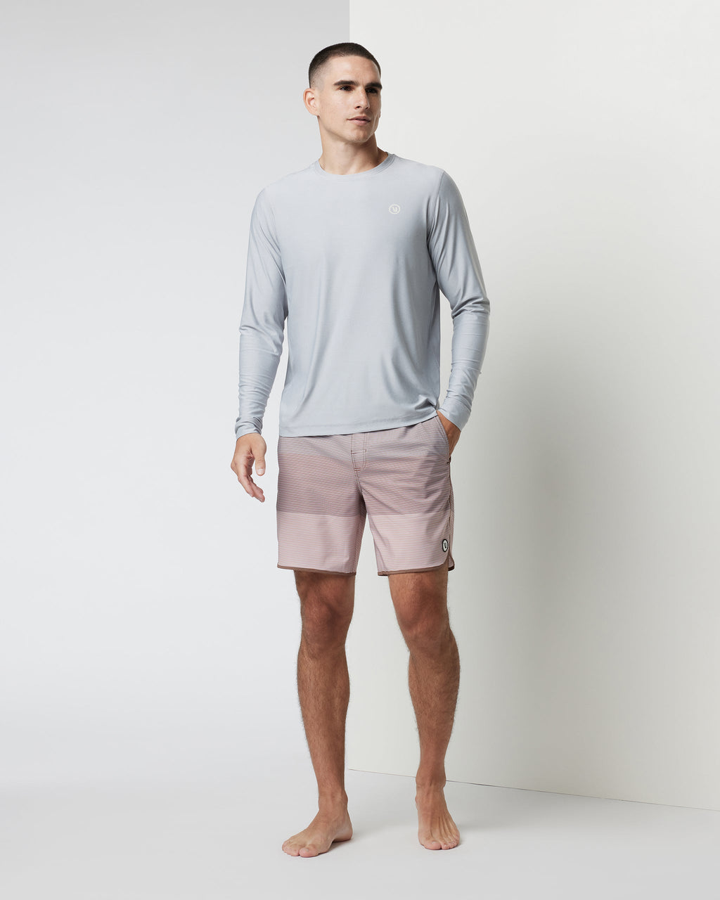 Cruise Boardshort | Clove Wave Stripe