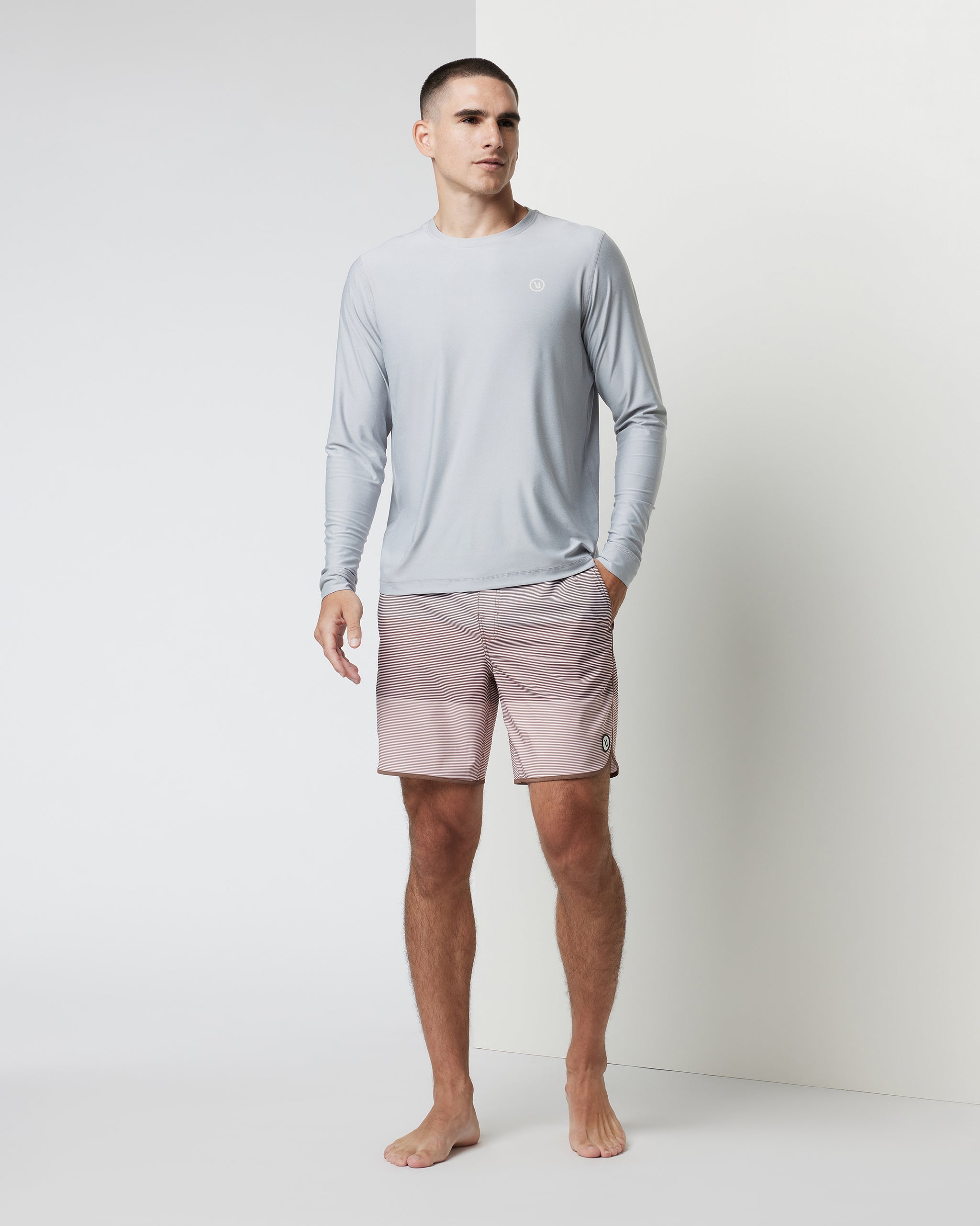 Cruise Boardshort | Clove Wave Stripe
