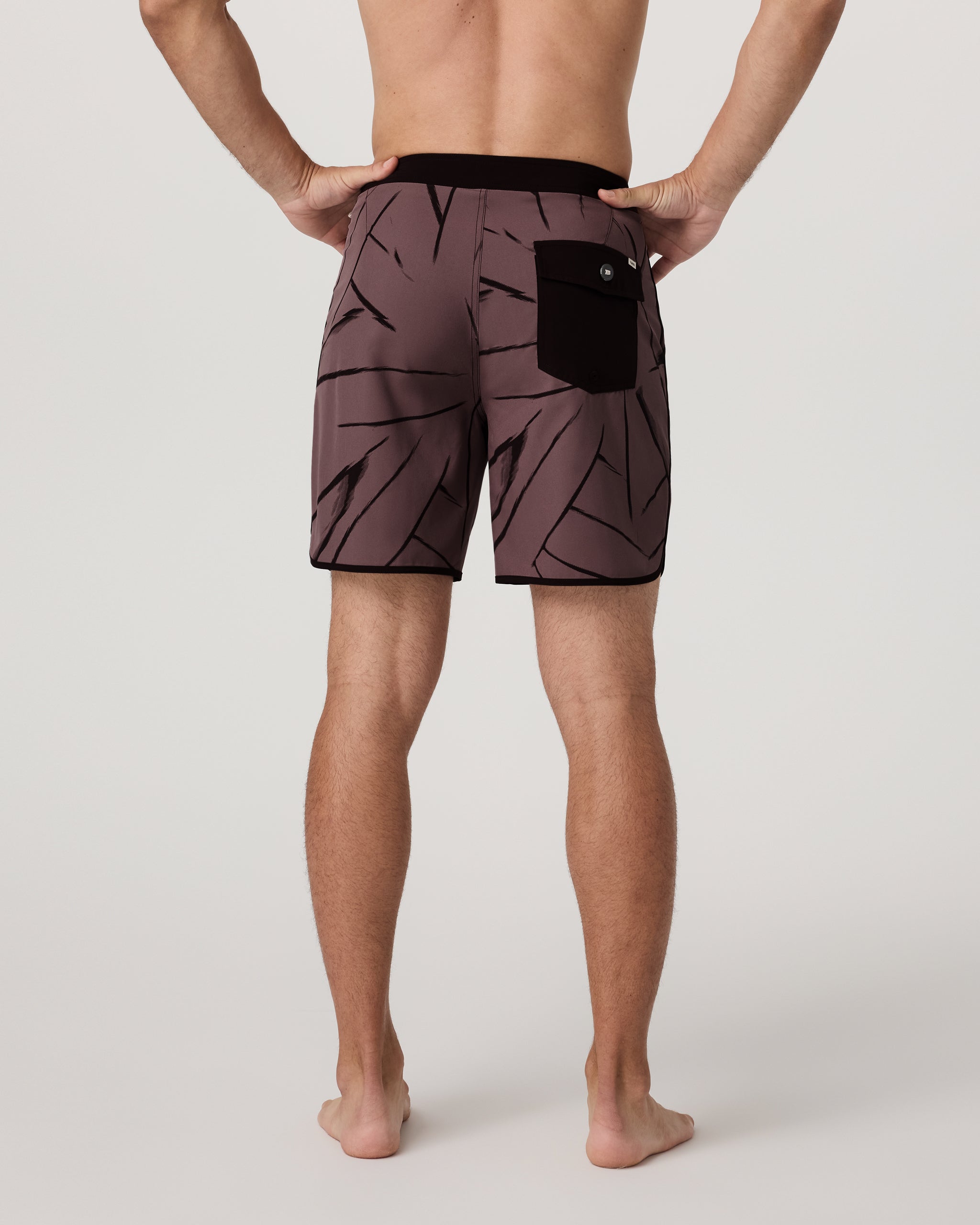 Cruise Boardshort | Dusty Plum Thatch