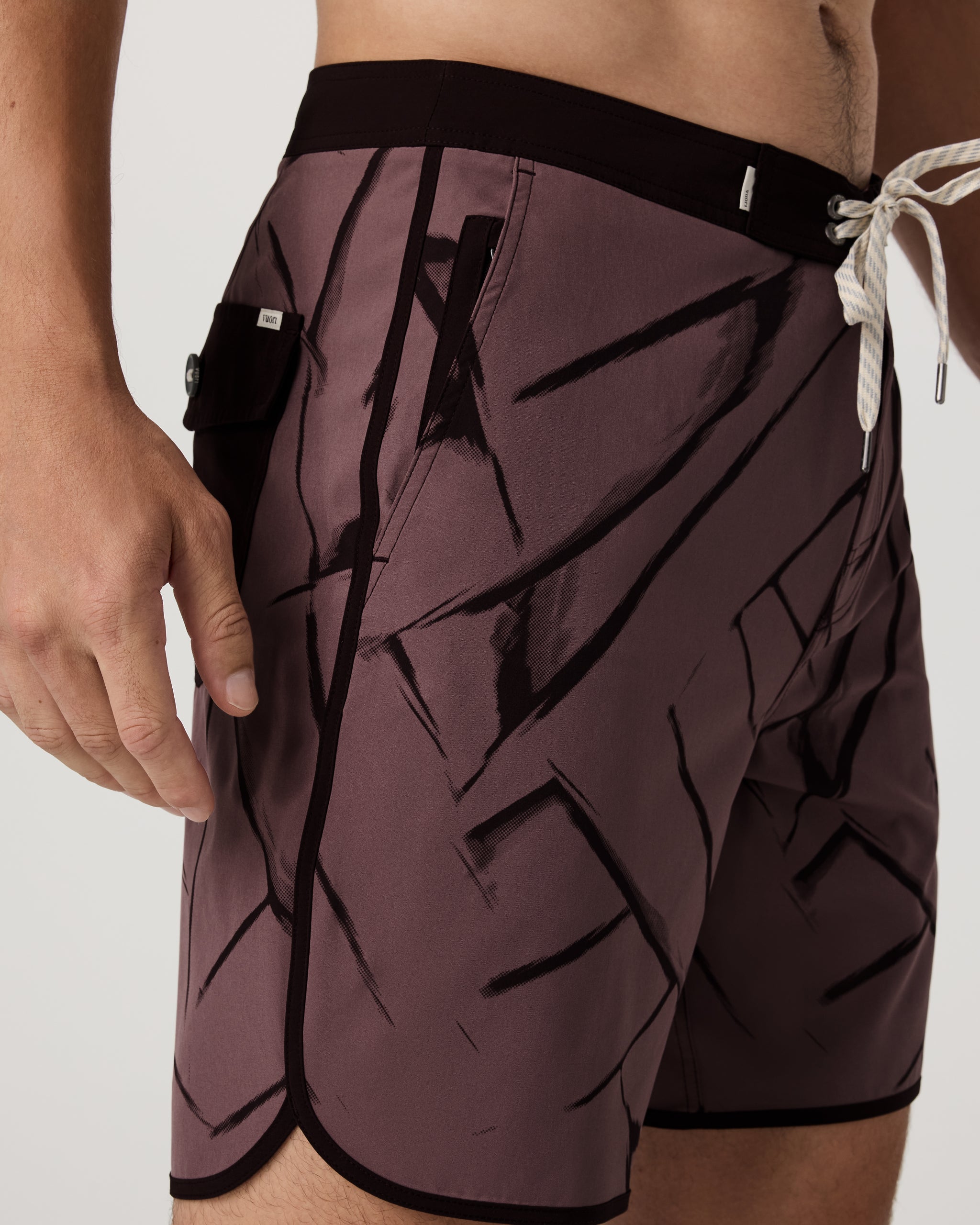 Cruise Boardshort | Dusty Plum Thatch