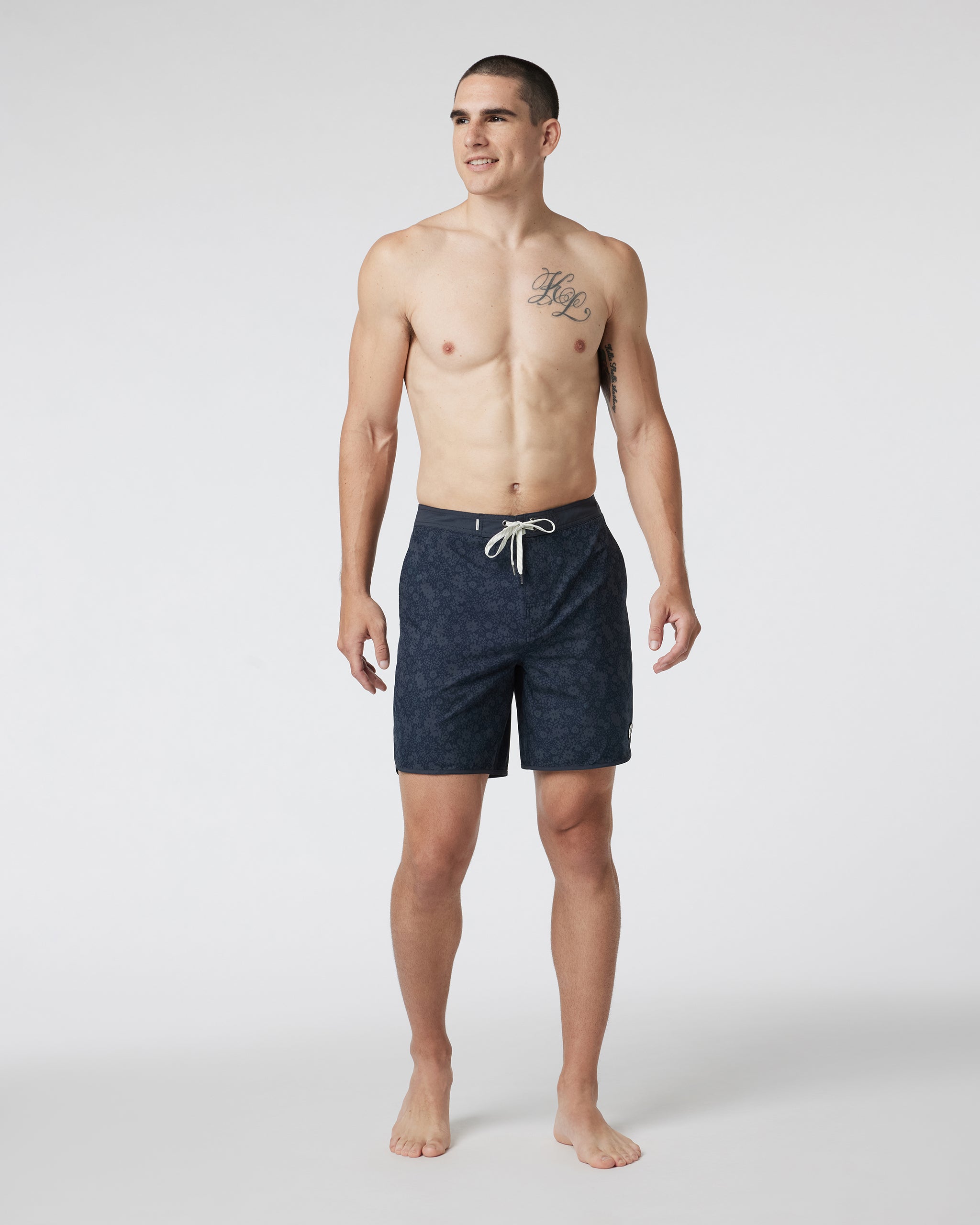 Cruise Boardshort | Navy Wildflower