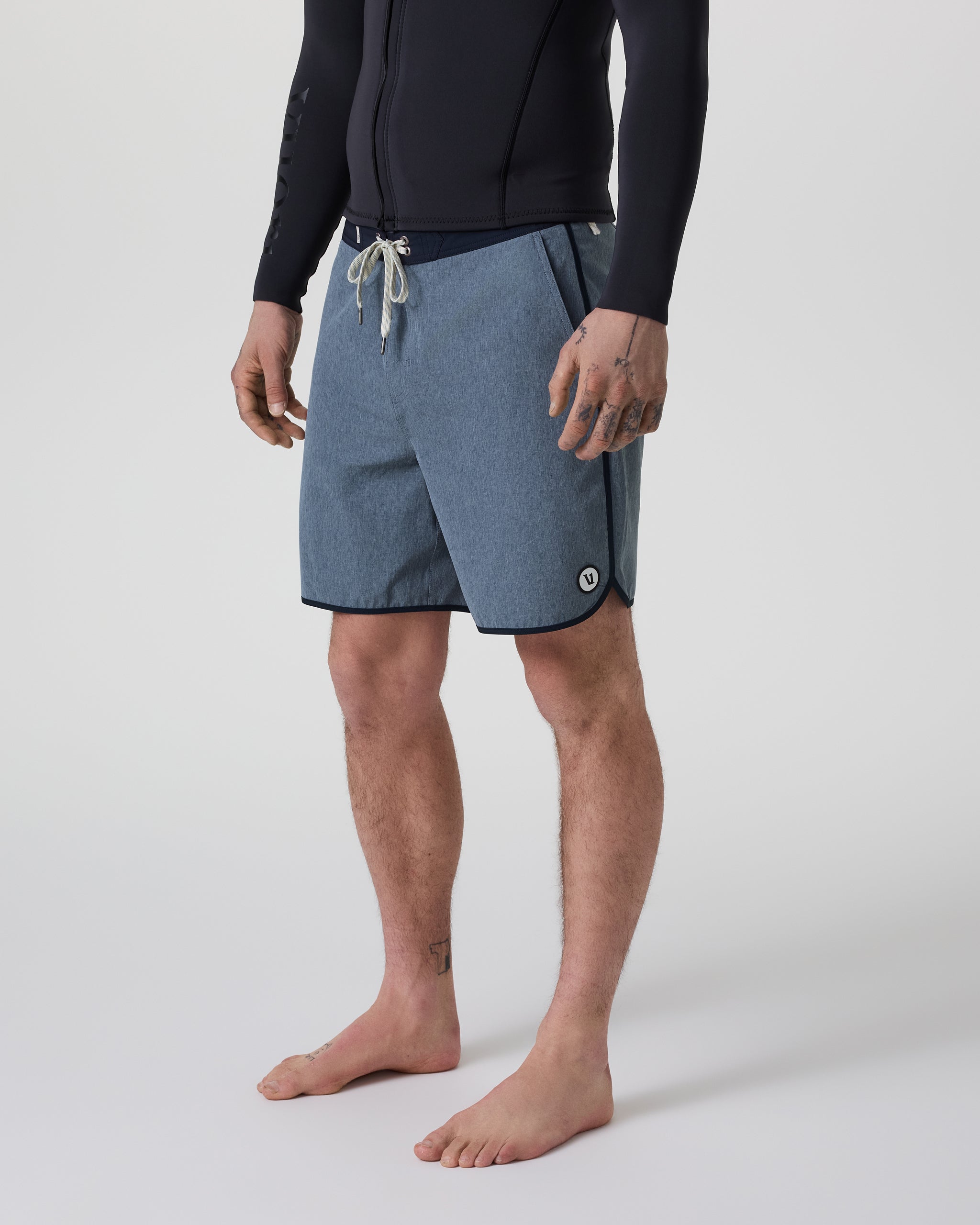 Cruise Boardshort | Pacific Linen Texture
