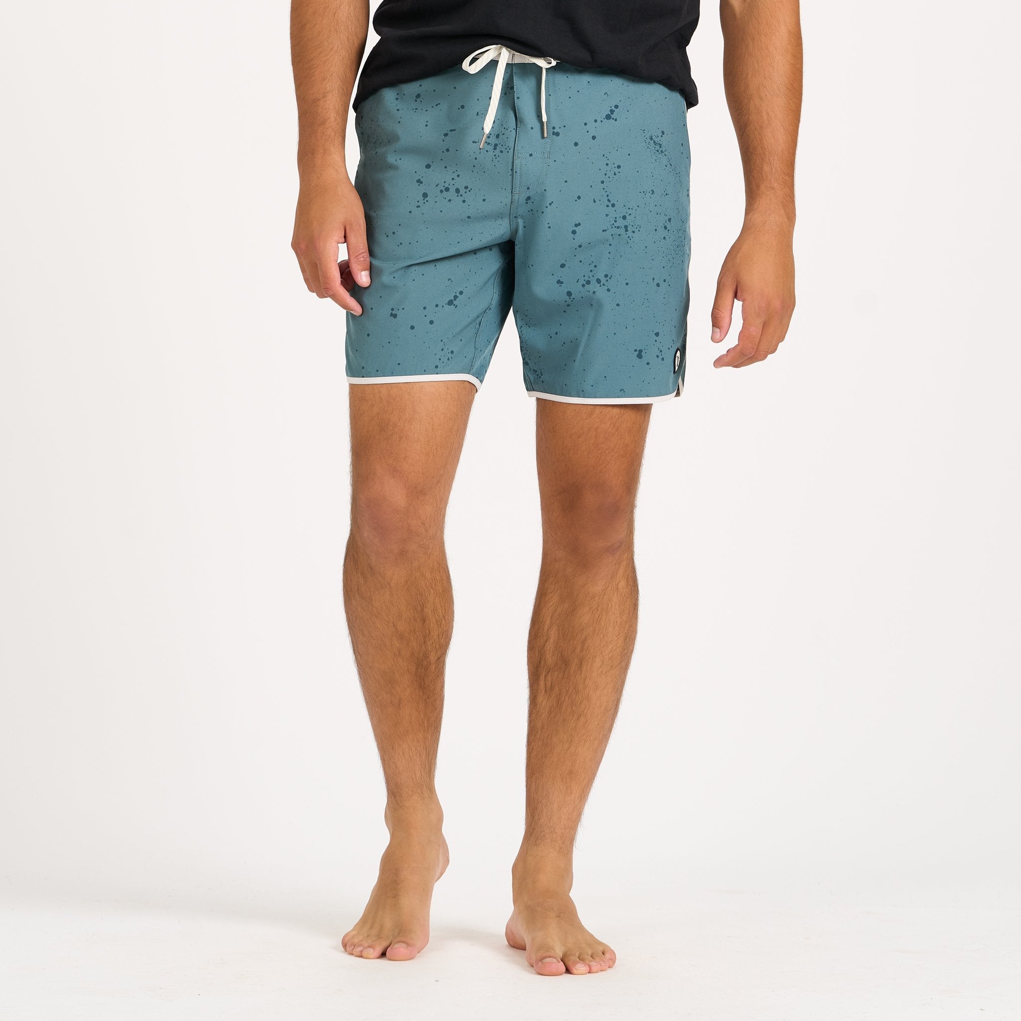Cruise Boardshort | Steel Blue Splatter