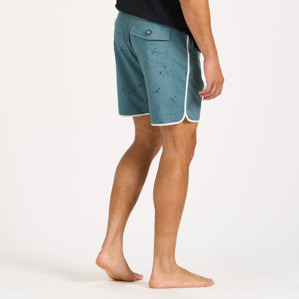 Cruise Boardshort | Steel Blue Splatter