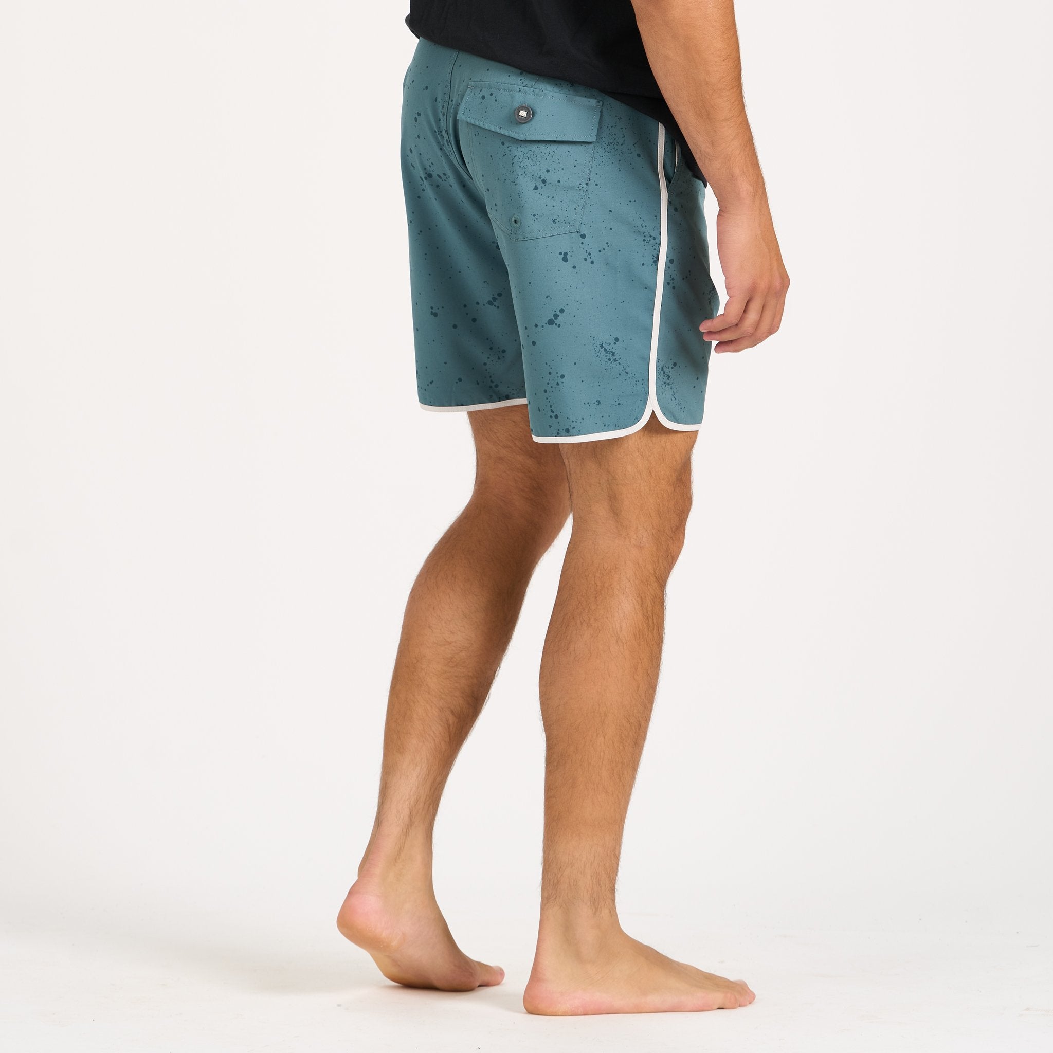 Cruise Boardshort | Steel Blue Splatter
