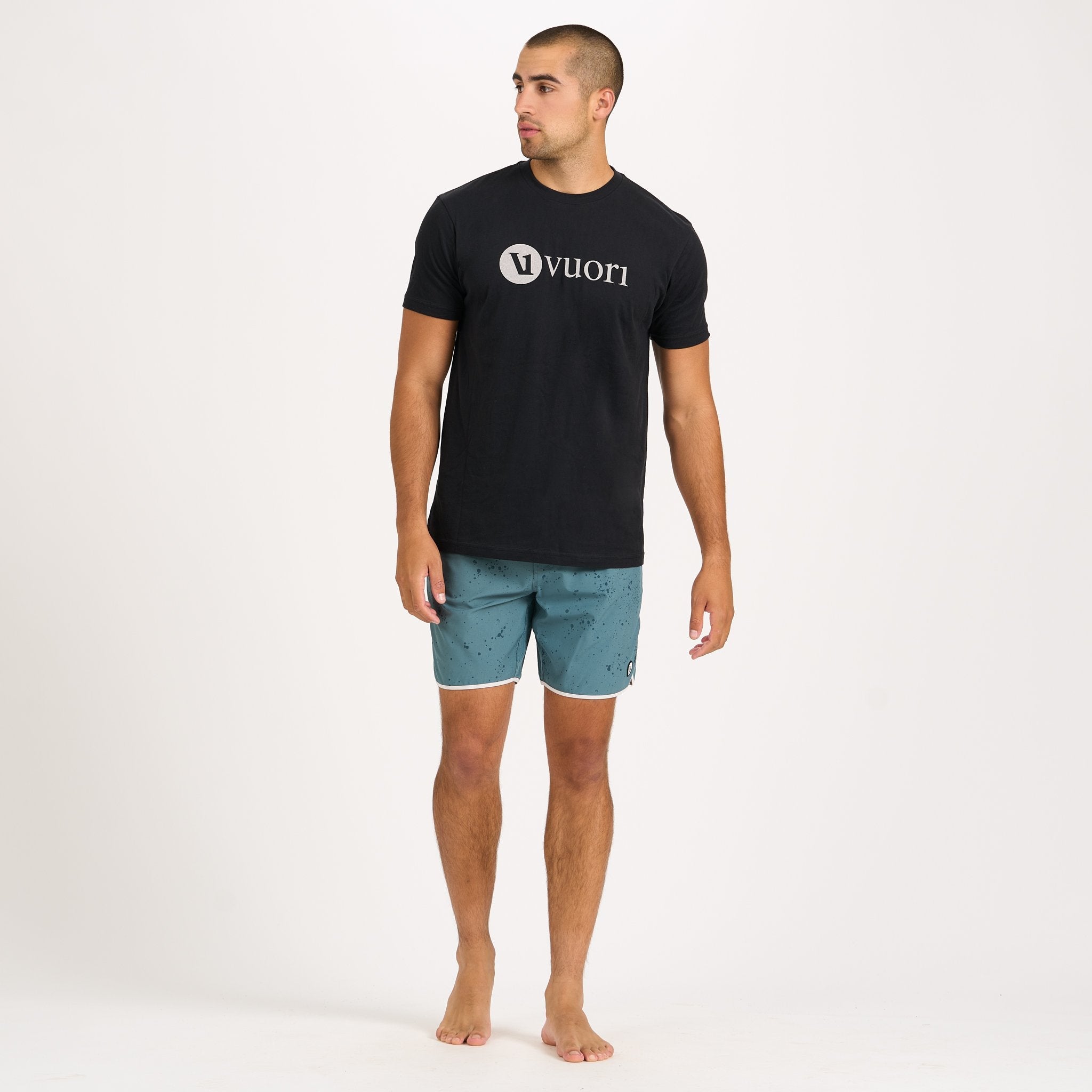 Cruise Boardshort | Steel Blue Splatter