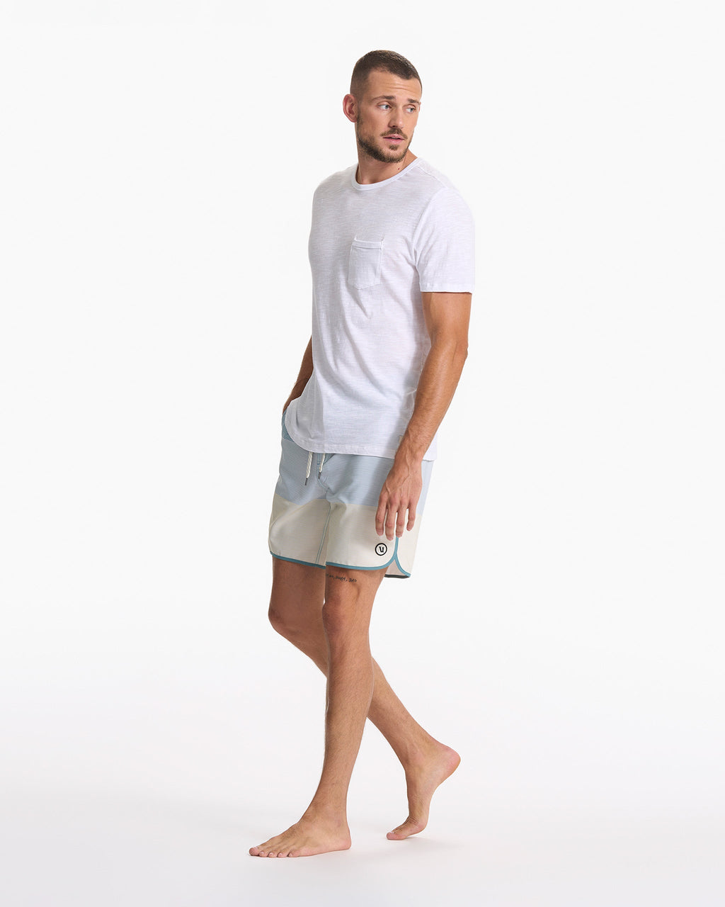 Cruise Boardshort | Sagebrush Wave Stripe