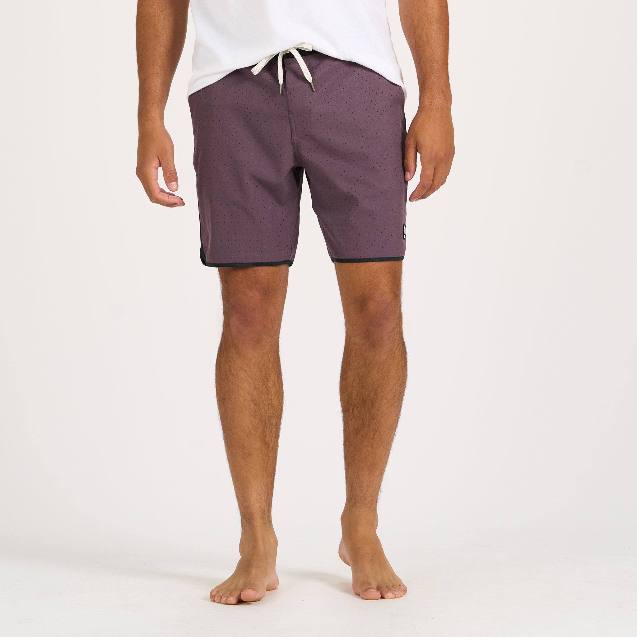 Cruise Boardshort | Smoked Plum Micro Dot
