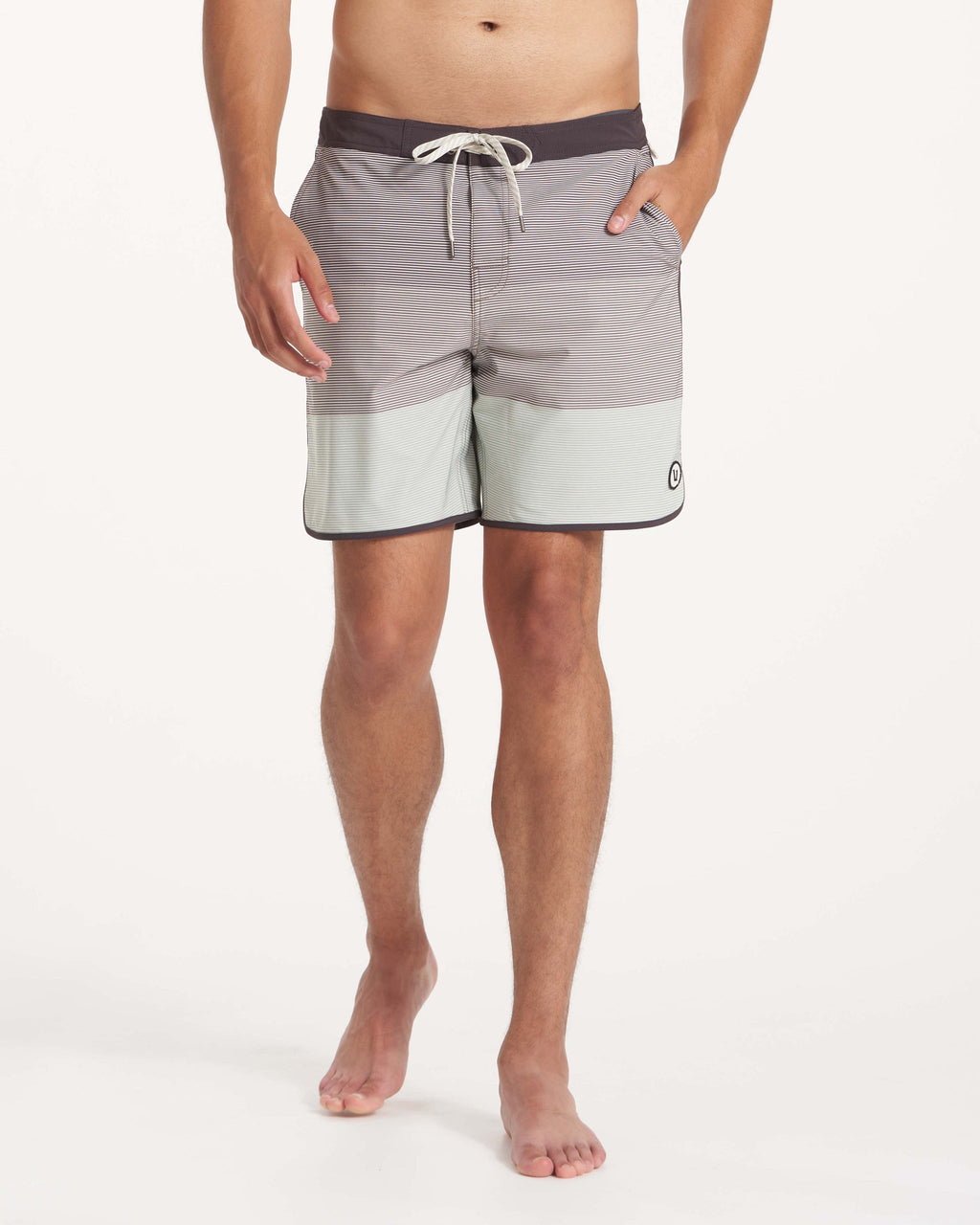 Cruise Boardshort | Smoke Wave Stripe