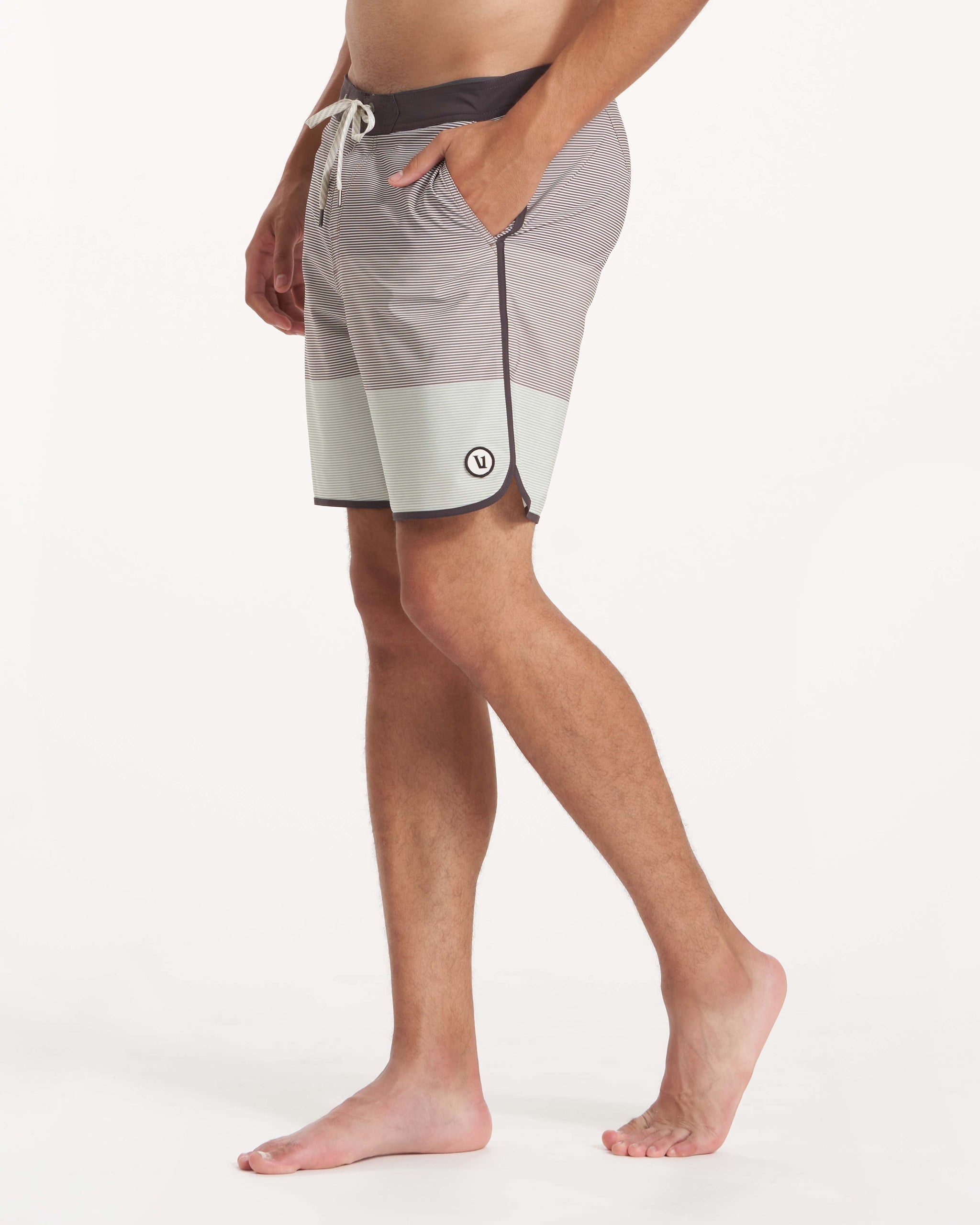 Cruise Boardshort | Smoke Wave Stripe