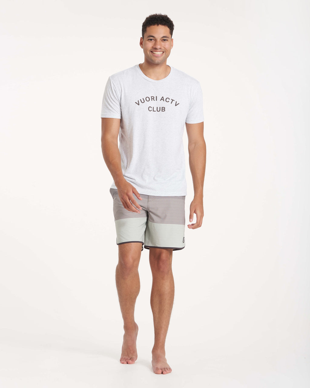 Cruise Boardshort | Smoke Wave Stripe