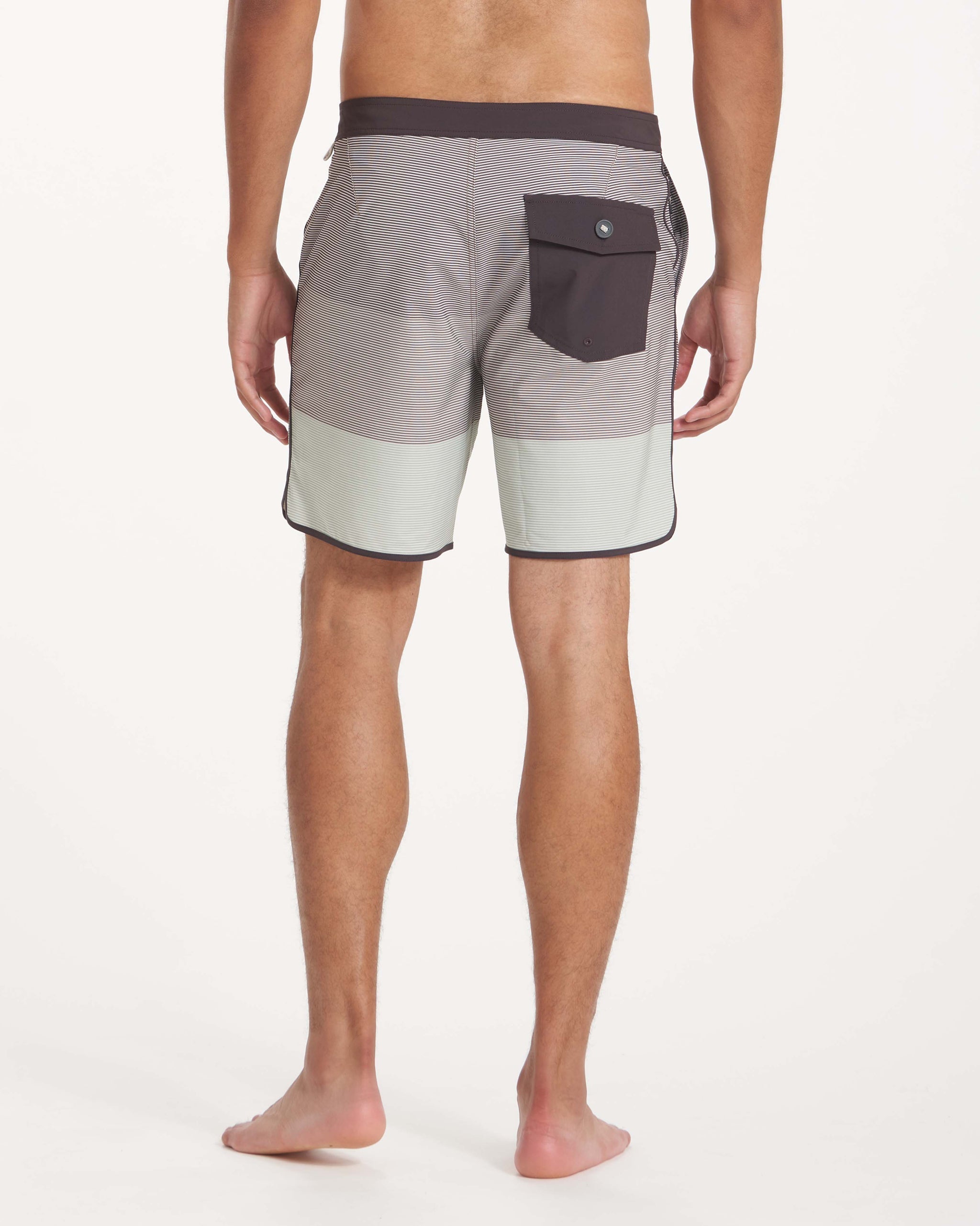 Cruise Boardshort | Smoke Wave Stripe