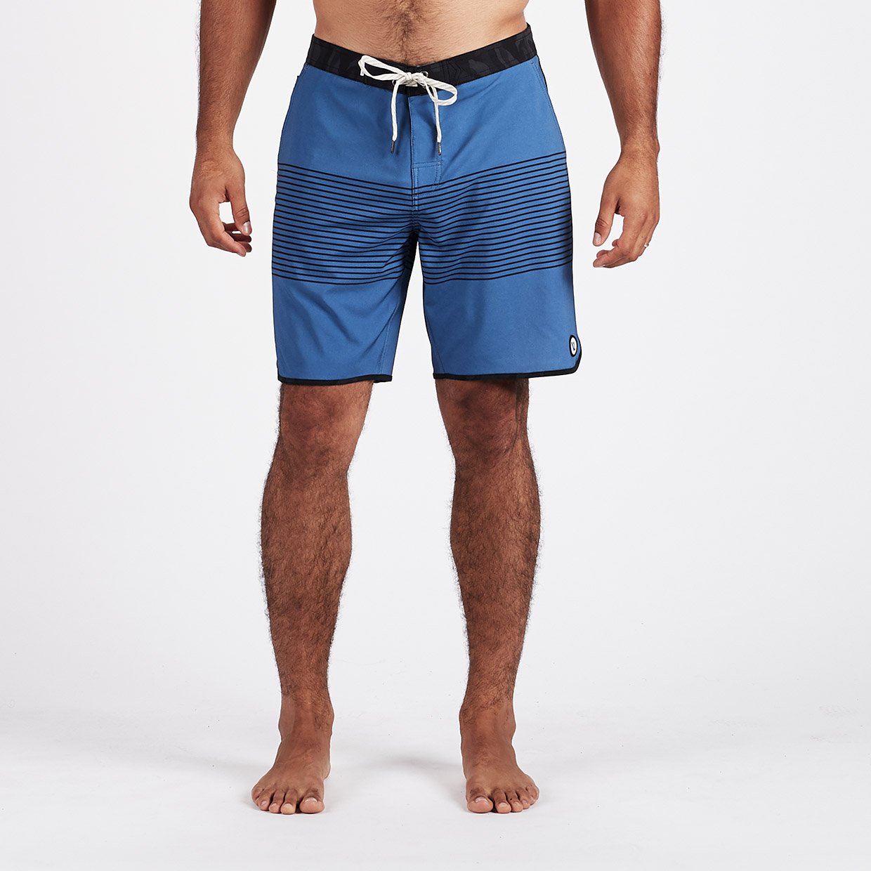 Cruise Boardshort | Sea Charcoal Stripe