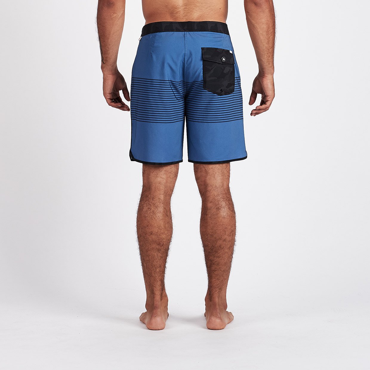 Cruise Boardshort | Sea Charcoal Stripe