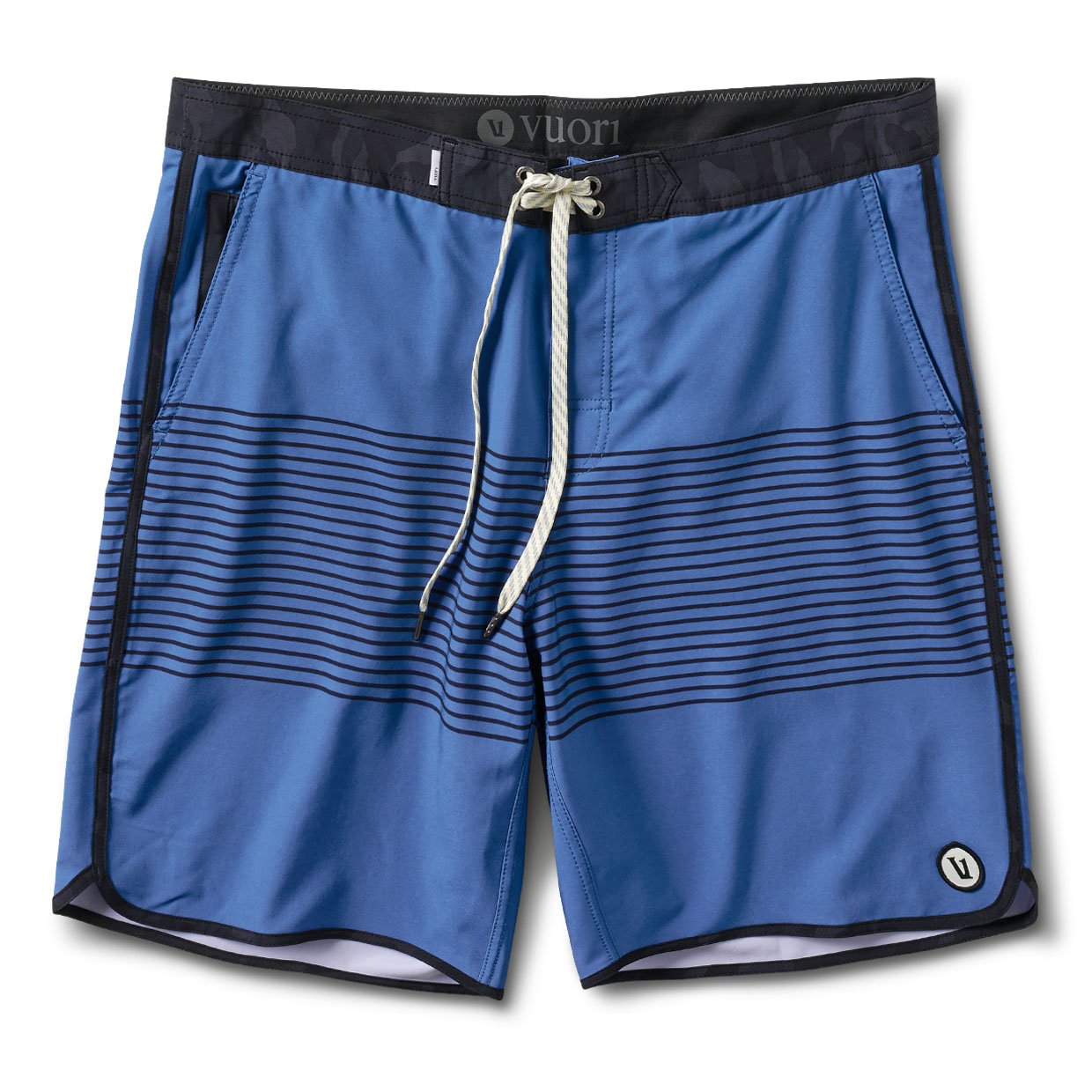 Cruise Boardshort | Sea Charcoal Stripe