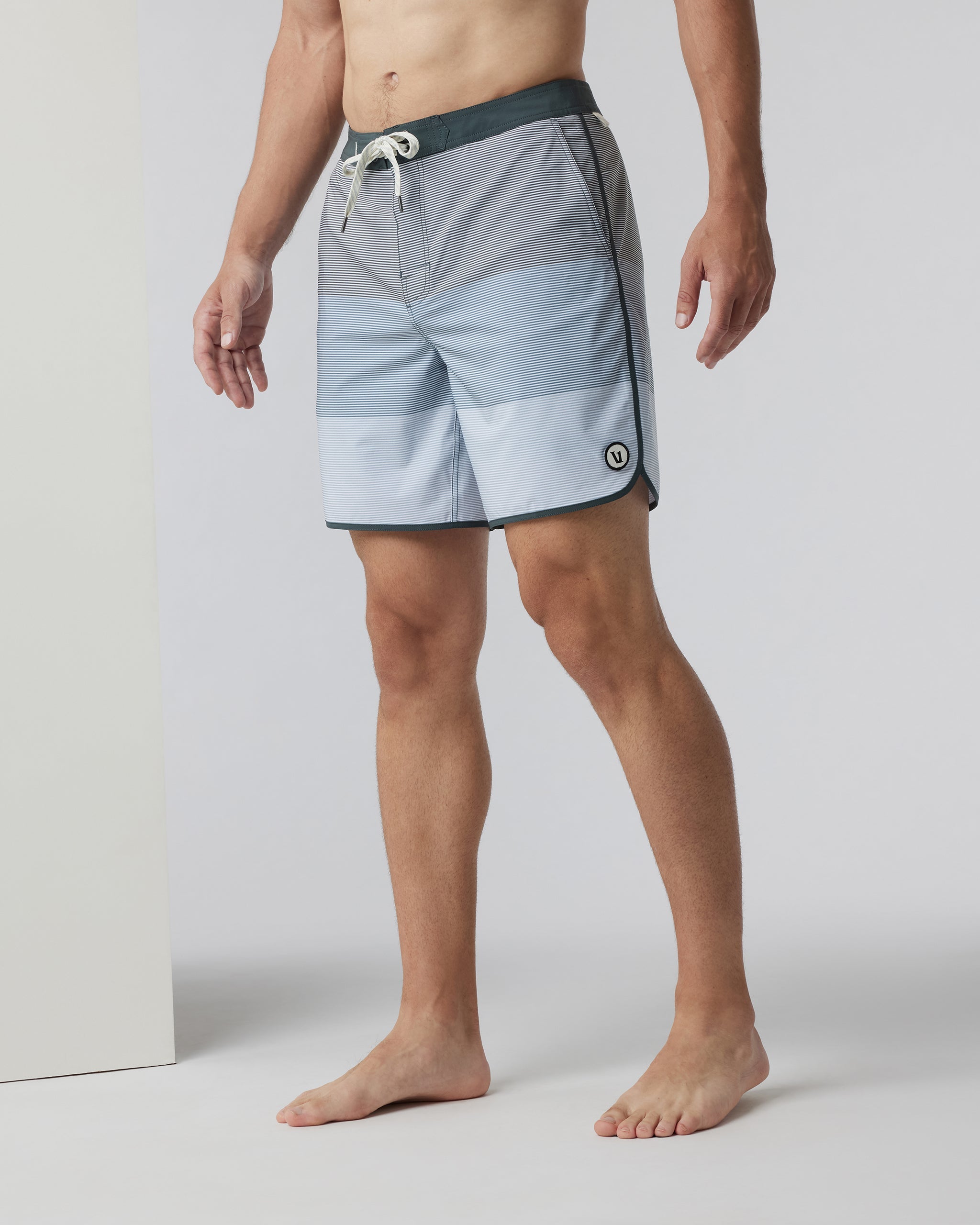 Cruise Boardshort | Smoked Beryl Wave Stripe