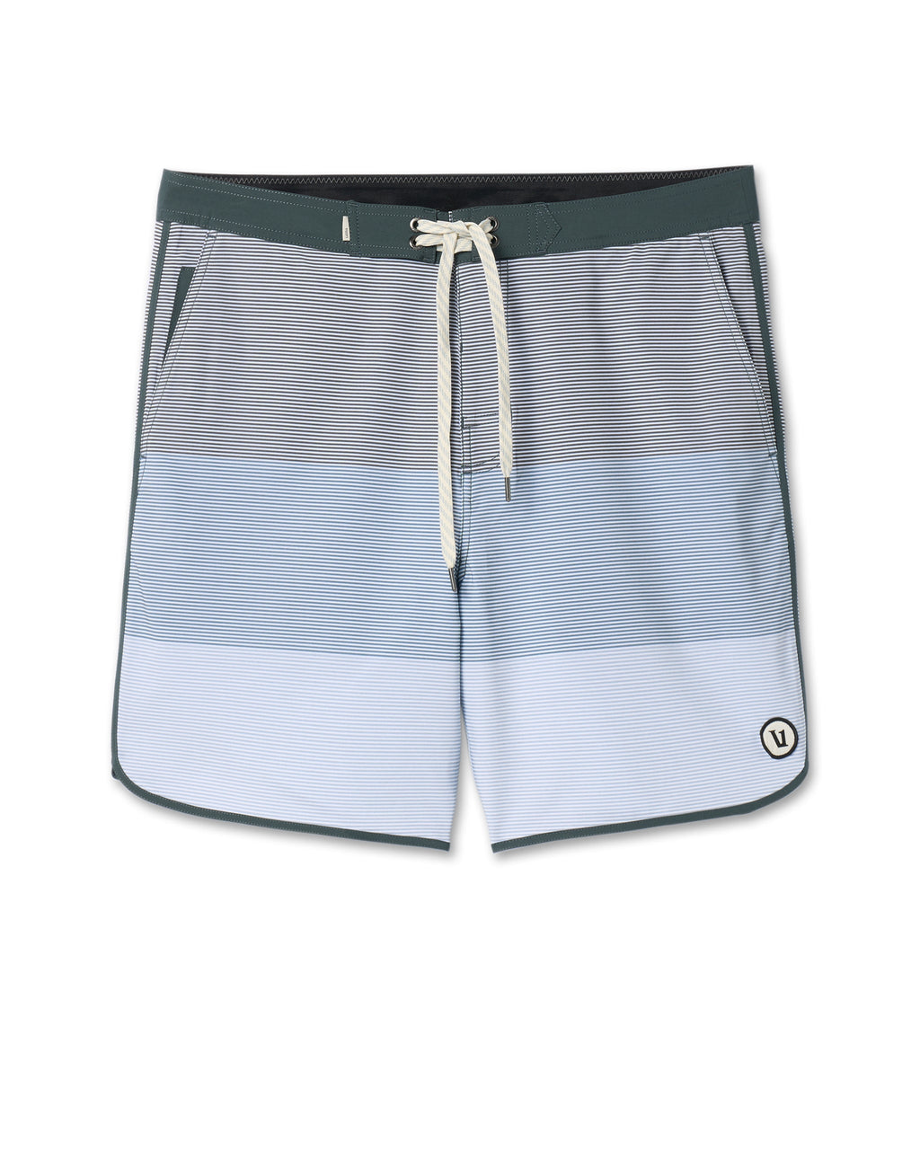 Cruise Boardshort | Smoked Beryl Wave Stripe