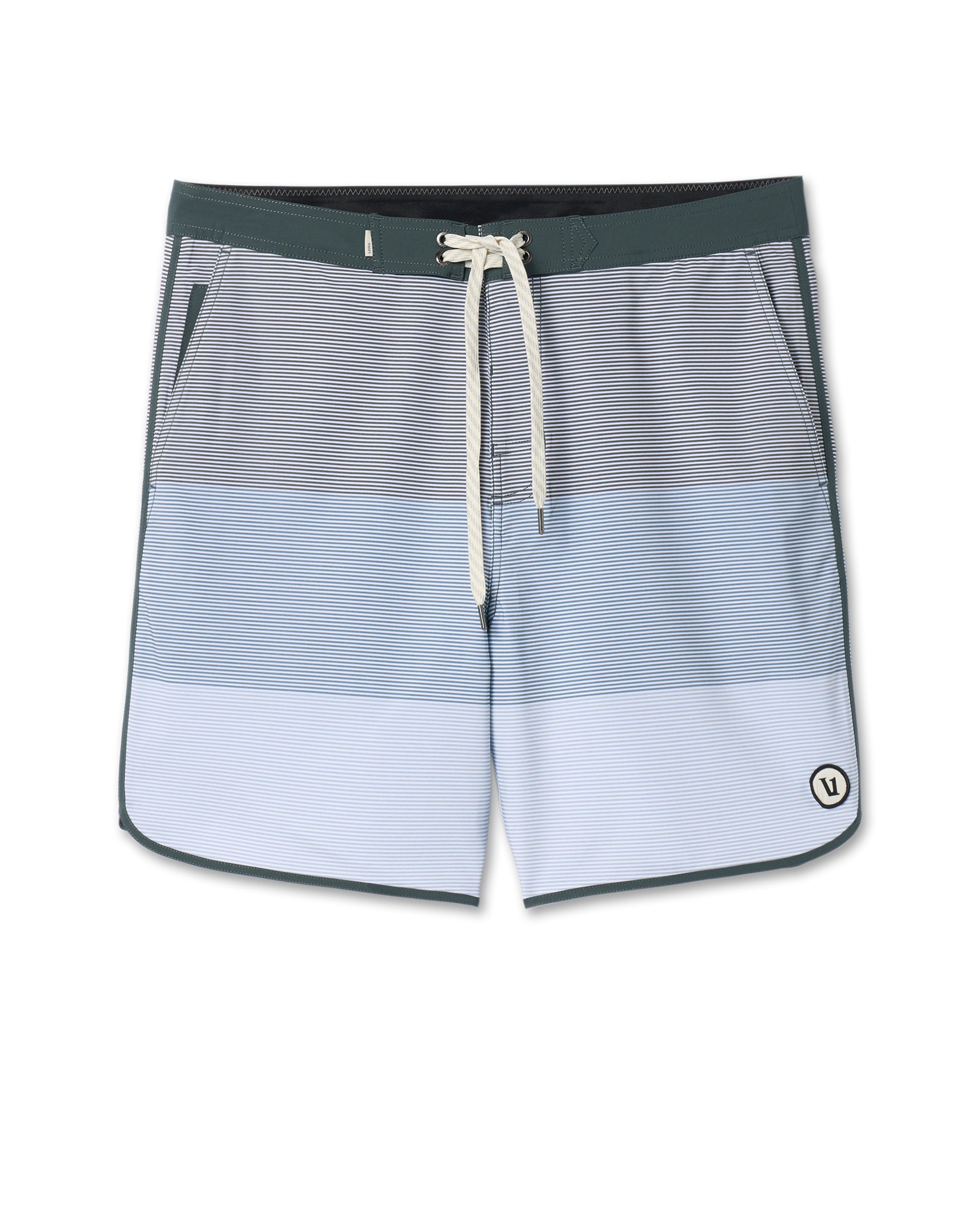 Cruise Boardshort | Smoked Beryl Wave Stripe