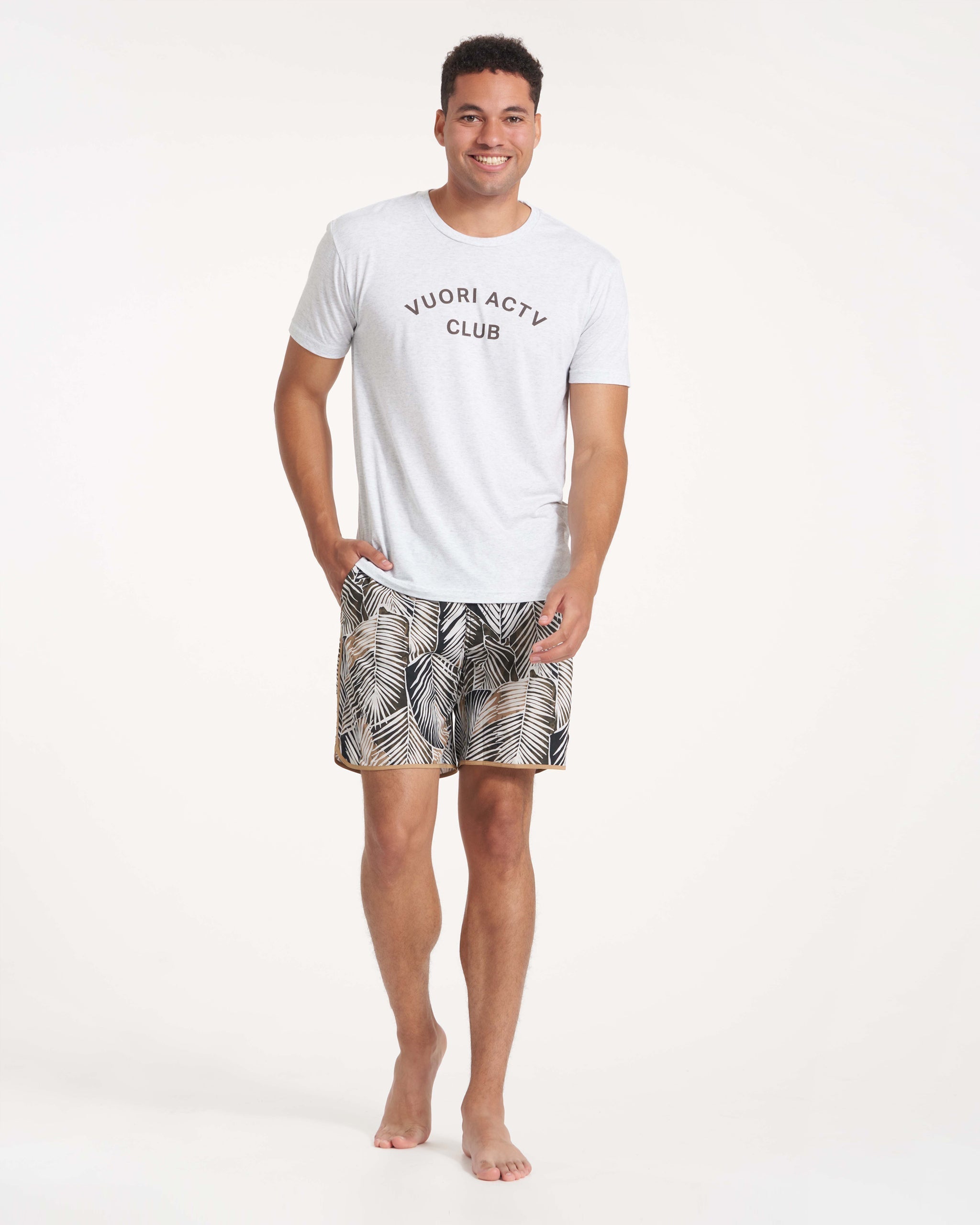 Cruise Boardshort | Wheat Fronds