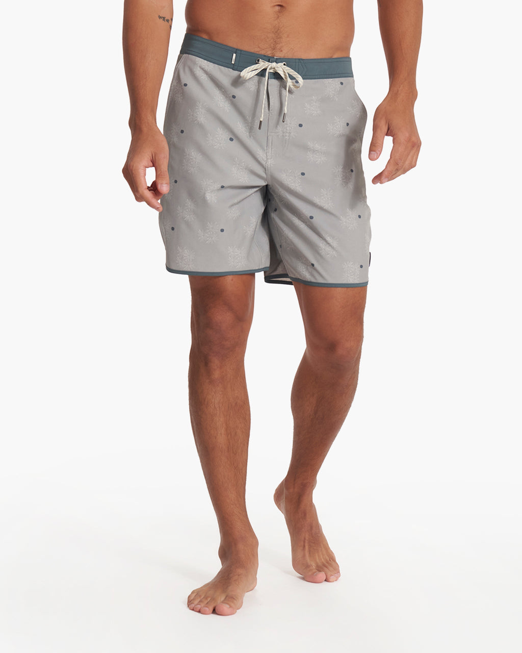 Cruise Boardshort | White Sage Desert Bloom