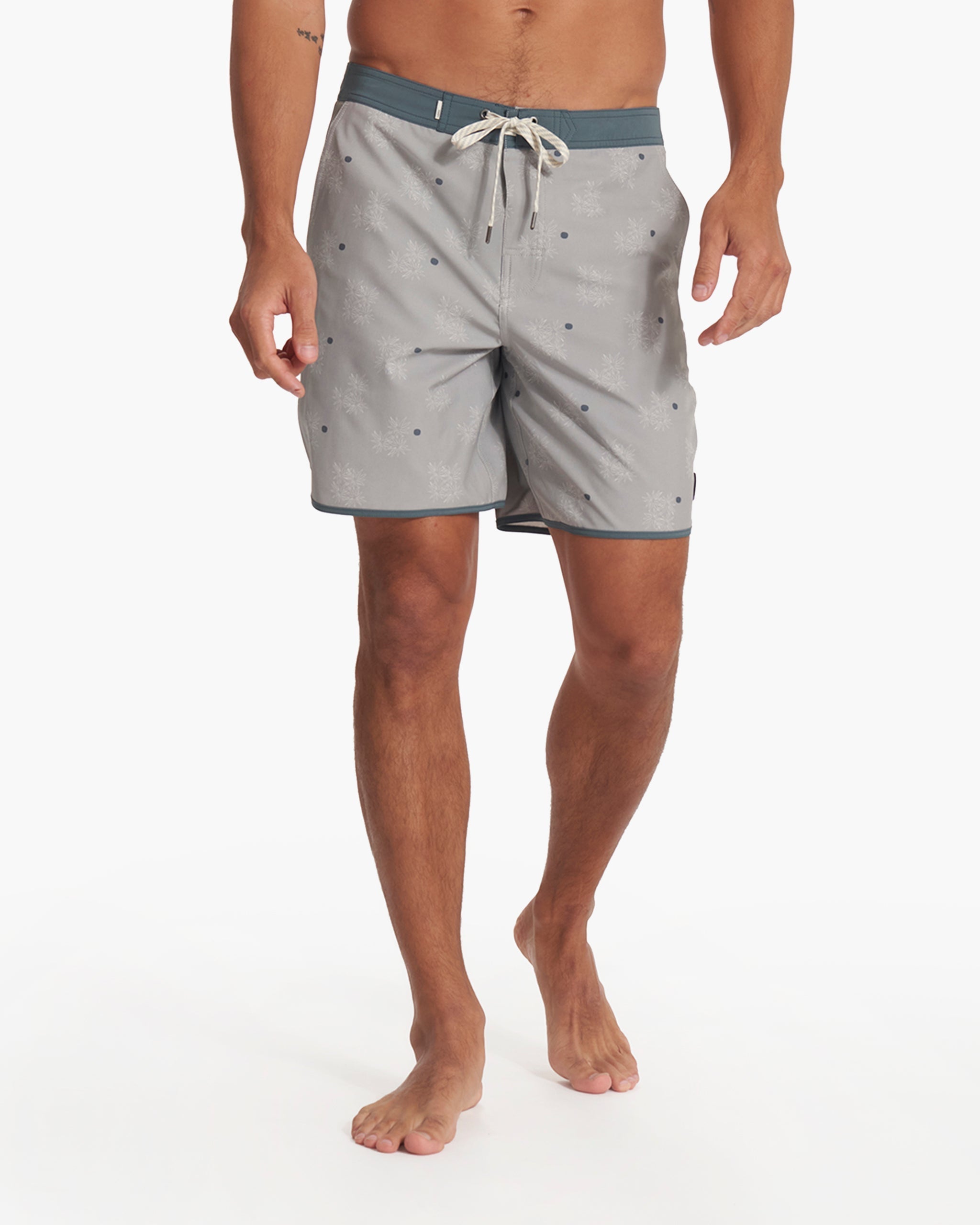 Cruise Boardshort | White Sage Desert Bloom