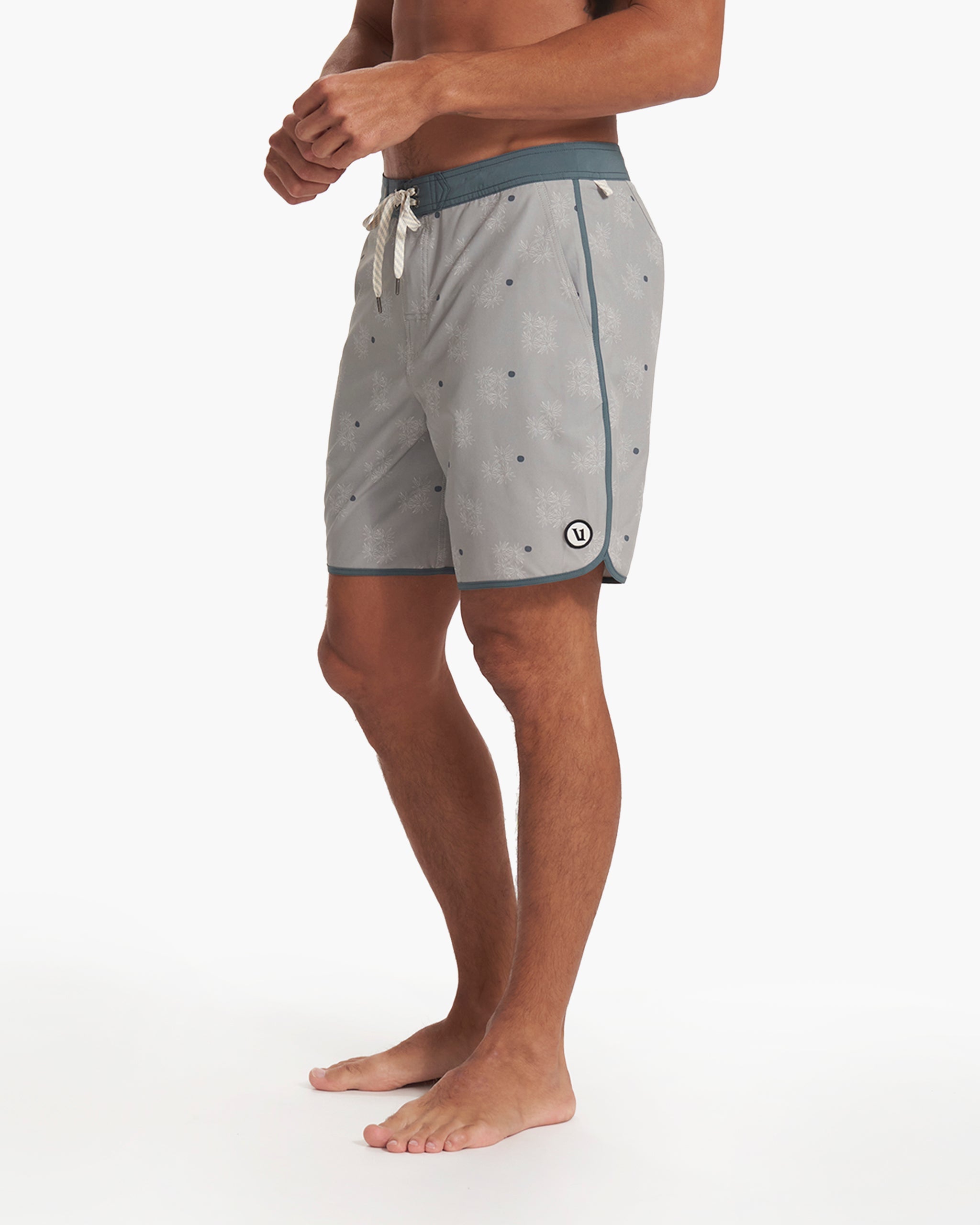 Cruise Boardshort | White Sage Desert Bloom