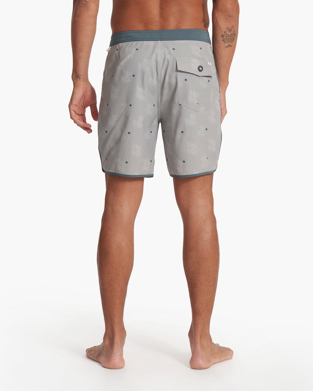 Cruise Boardshort | White Sage Desert Bloom